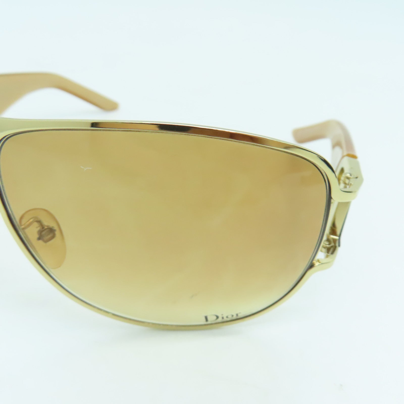 Dior PVC/金屬Sunglasses太陽眼鏡啡色