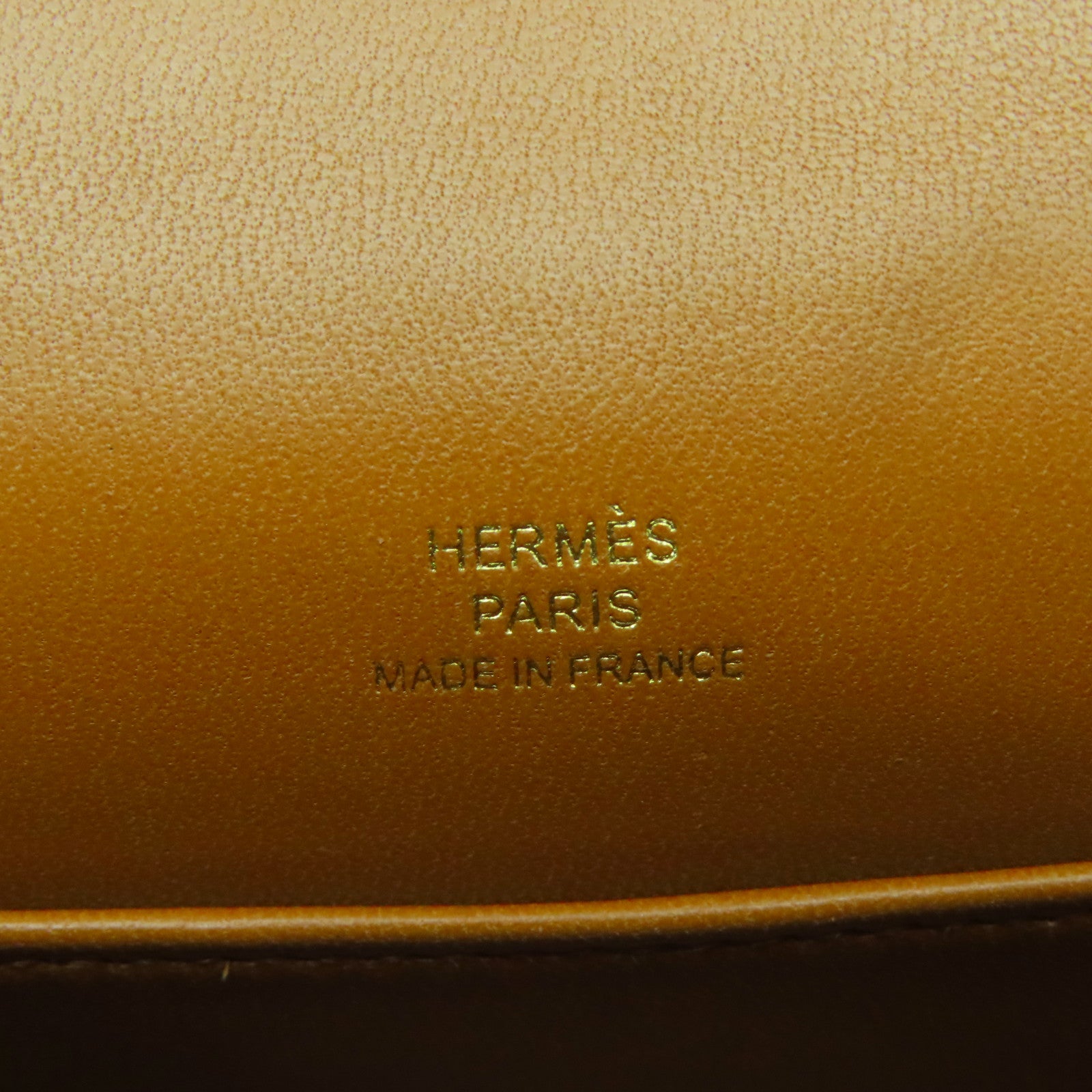 HERMES Epsom皮革Mini Kelly金扣手挽肩背兩用袋藍色