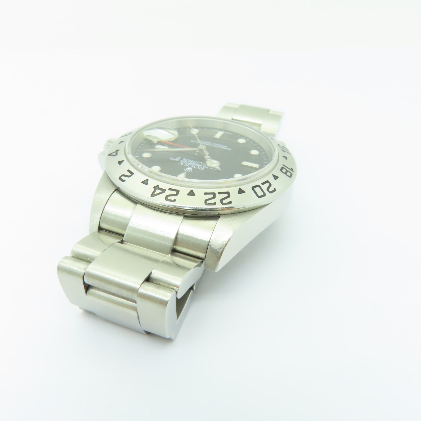 ROLEX 【激減優惠】Explorer II不鏽鋼手錶自動機芯黑色