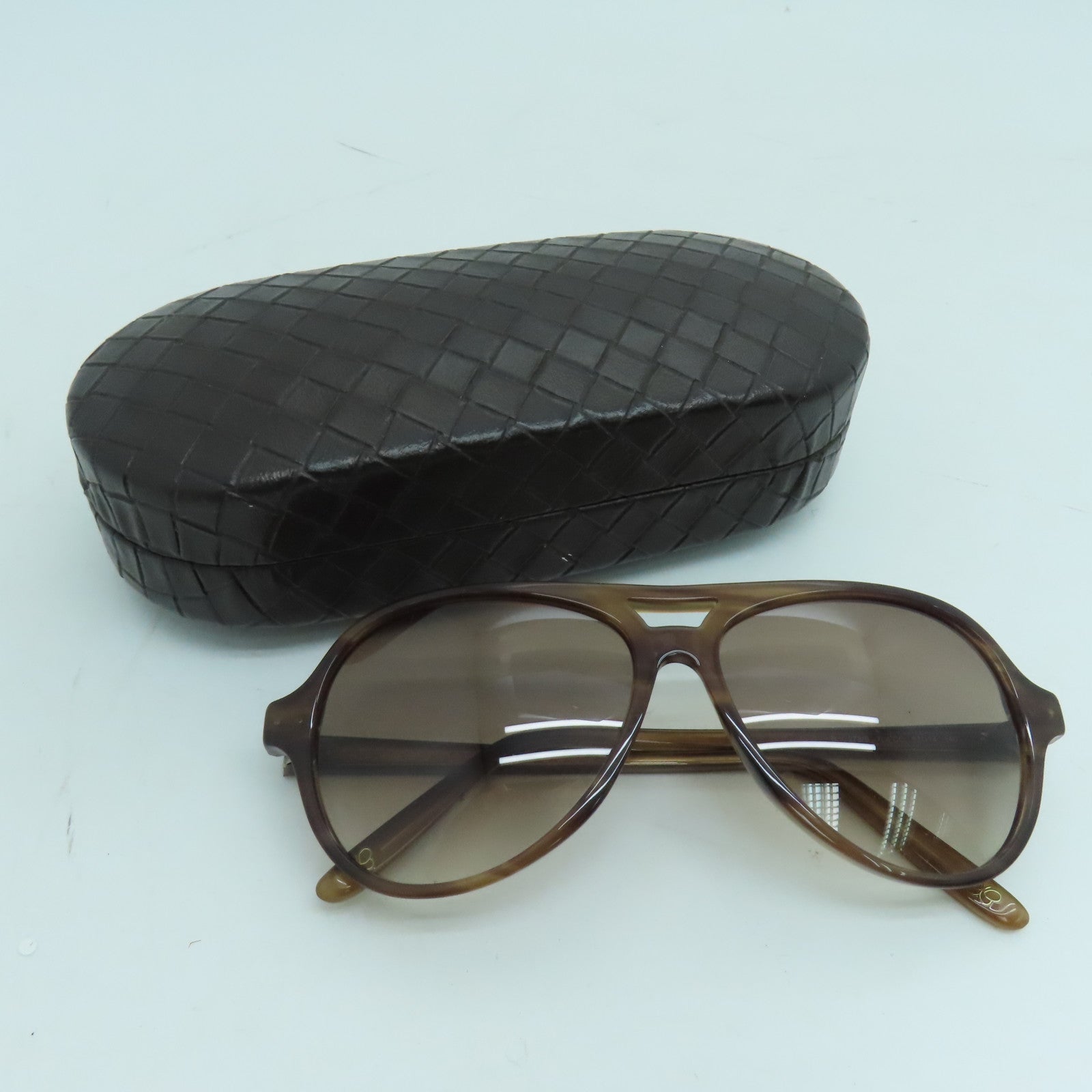 BOTTEGA VENETA 【激減優惠】PVC Sunglasses太陽眼鏡啡色