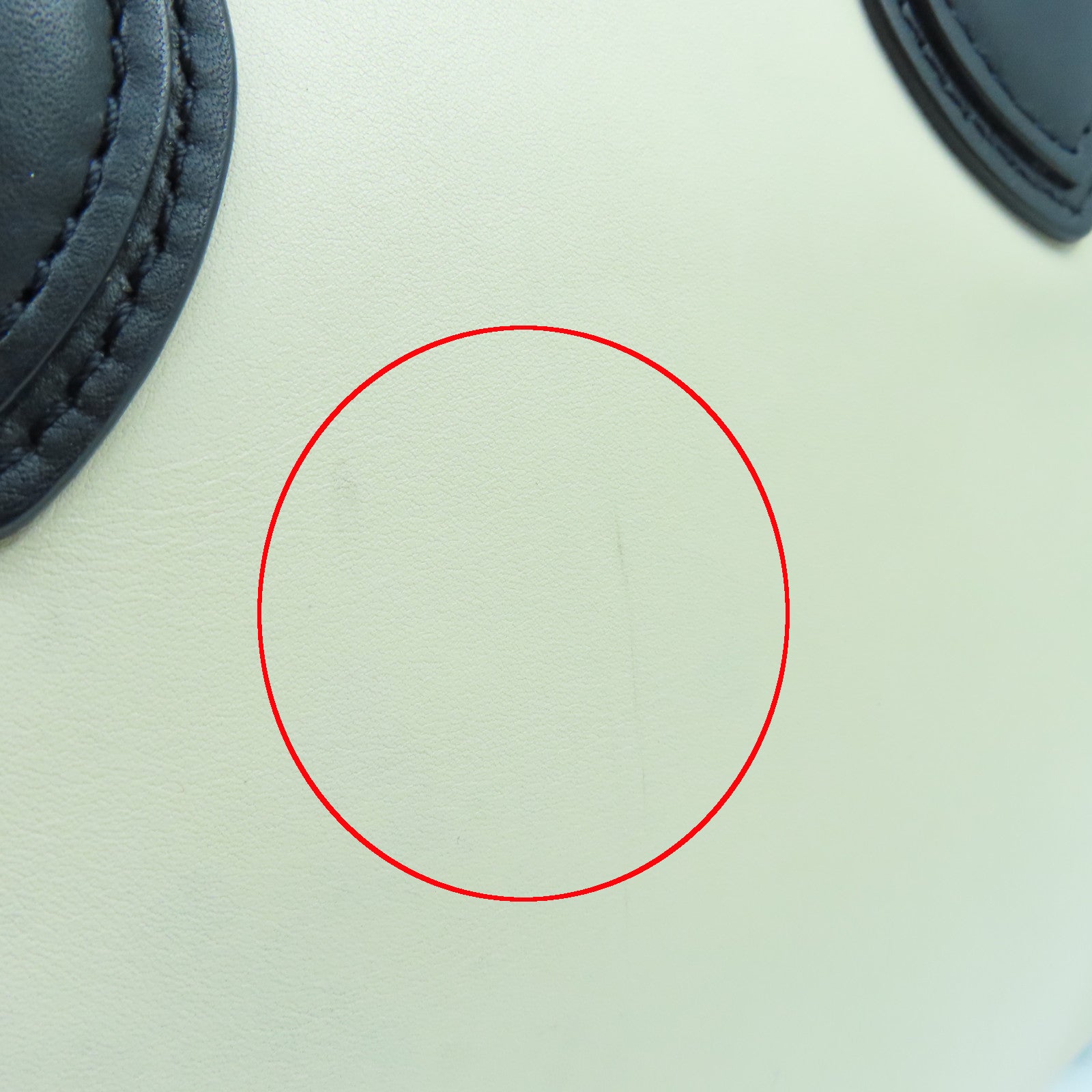 CELINE 牛皮皮革Mini Luggage金扣手挽袋黑色/啡色/白色