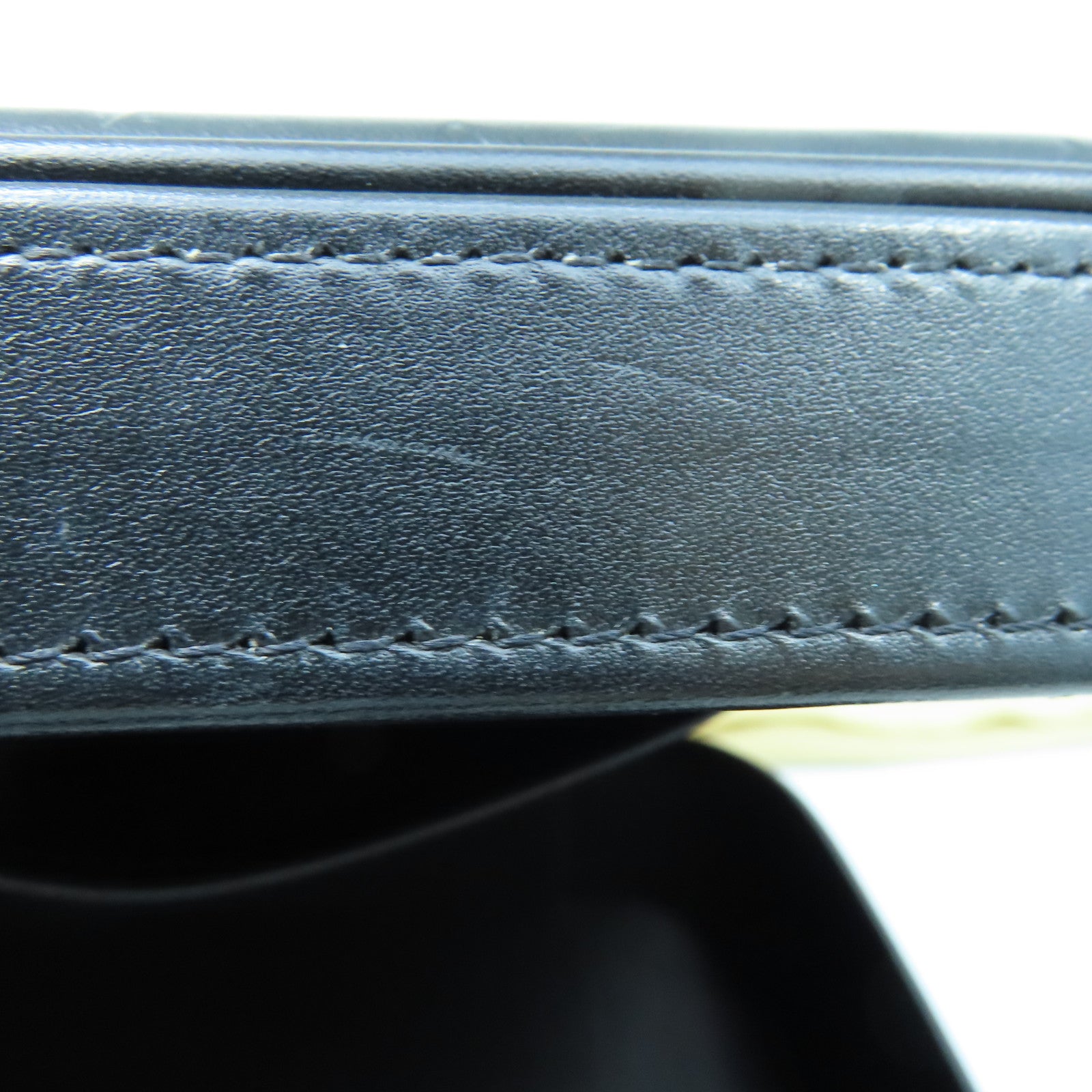 LOUIS VUITTON Monogram Glace Valisette PM Hand Bag銀扣手挽袋黑色