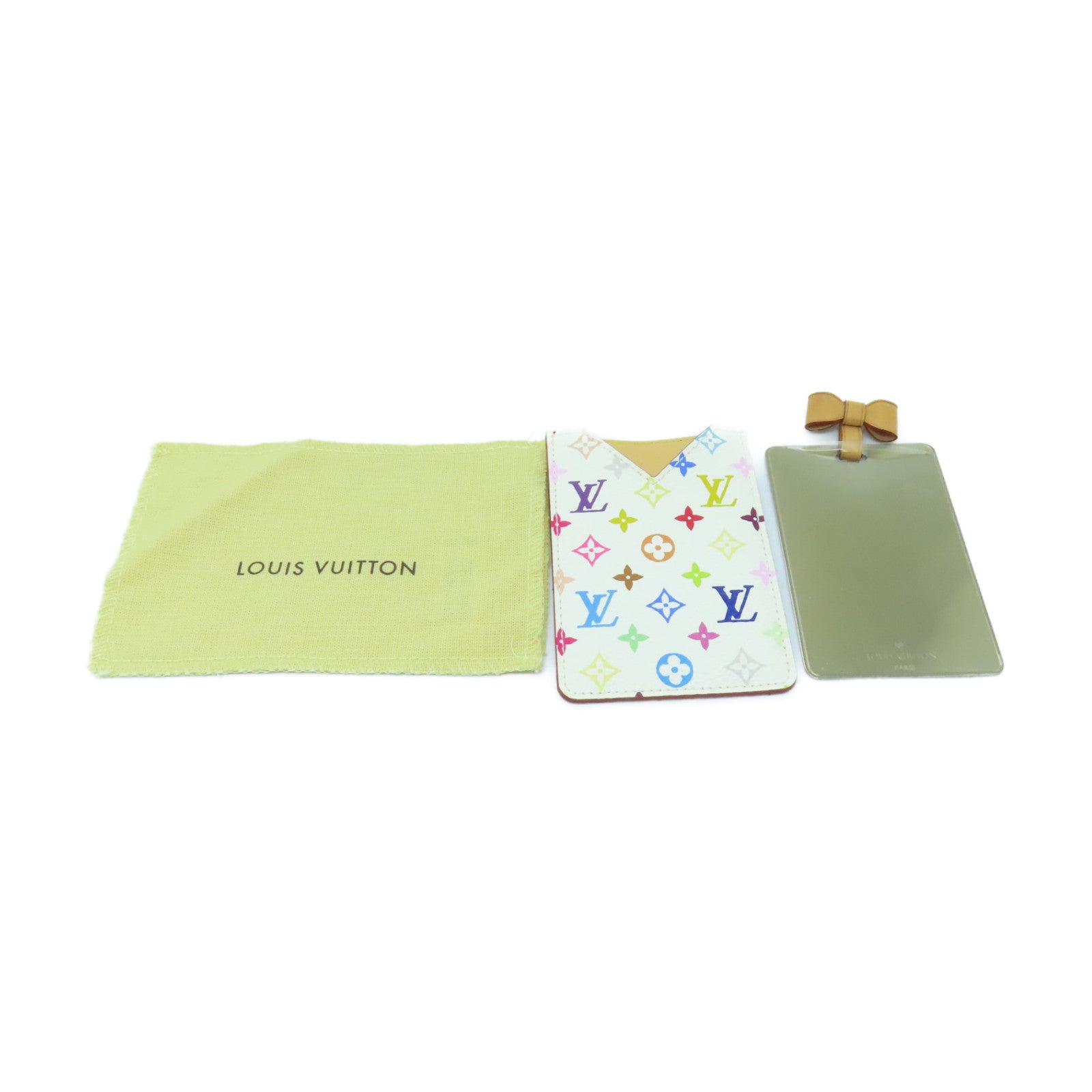 LOUIS VUITTON Monogram Multicolore ETUI MIROIR鏡子白色/彩色