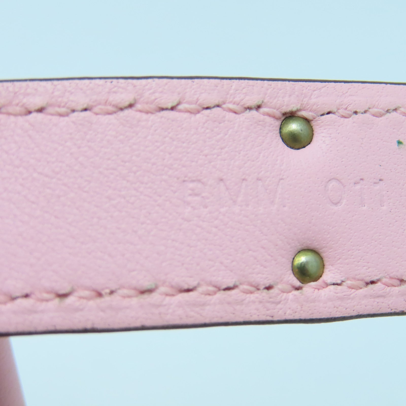 HERMES Swift皮革Mini Berline銀扣肩背袋櫻花粉
