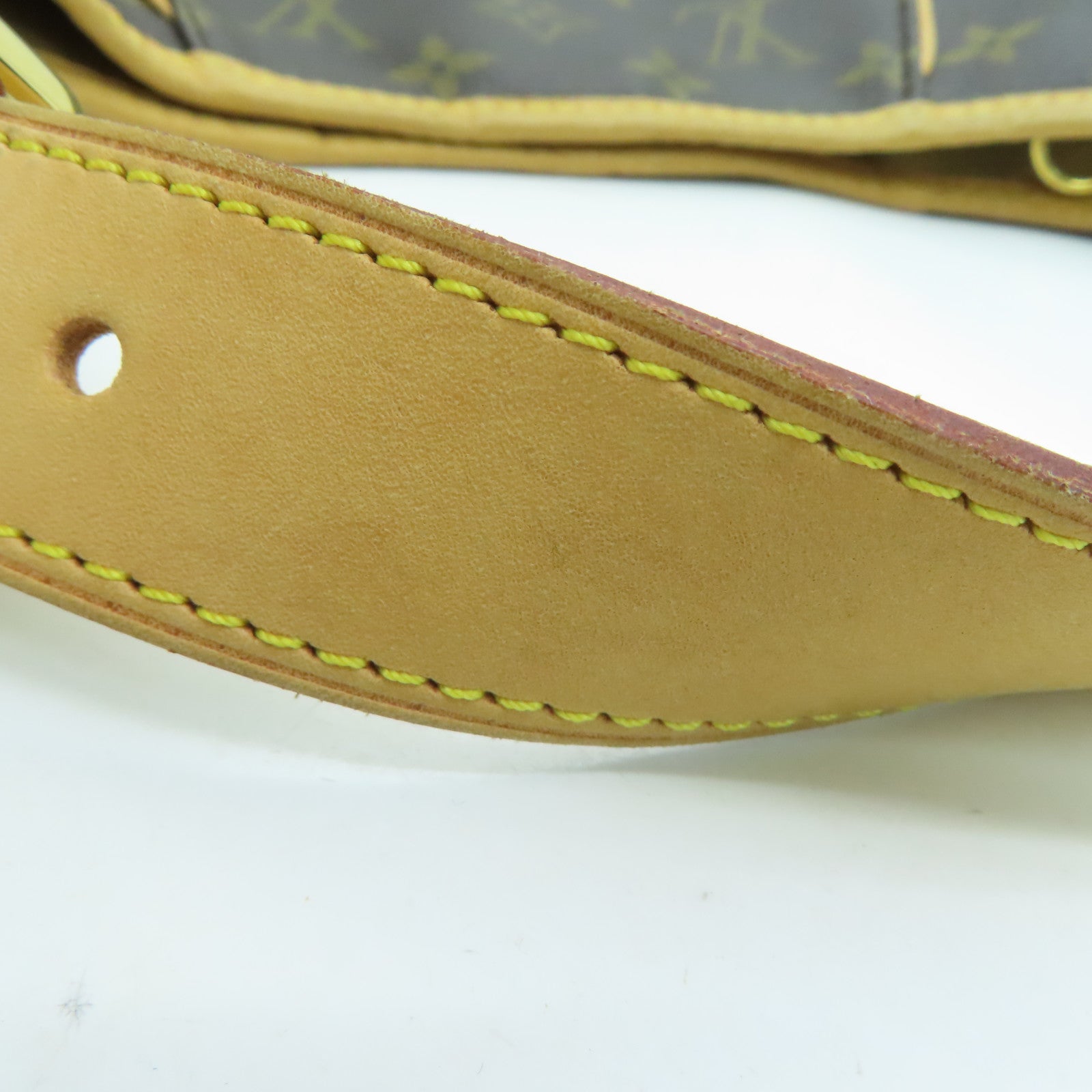 LOUIS VUITTON Monogram Galliera PM金扣手挽袋/肩背袋啡色