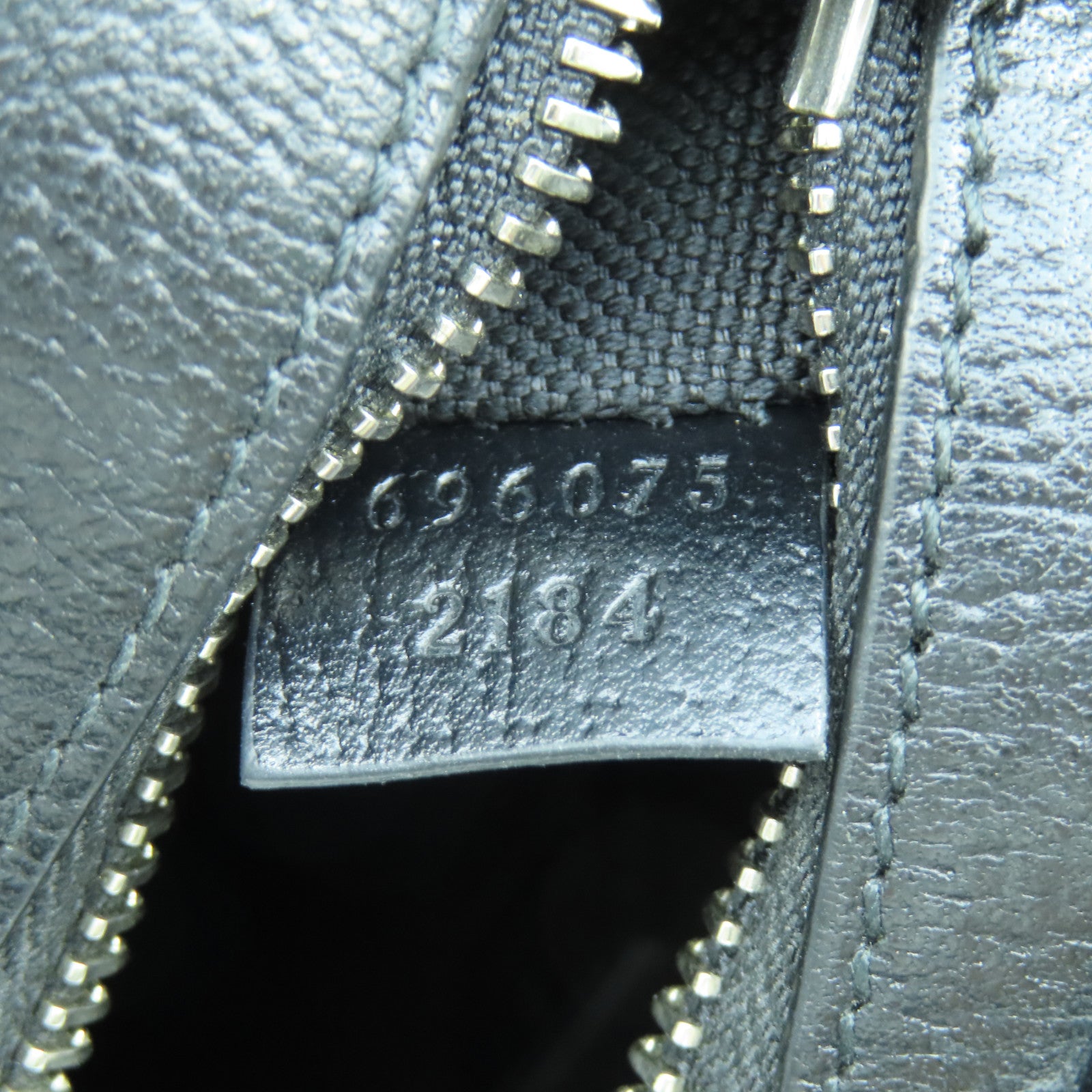 GUCCI 帆布Jumbo GG銀扣肩背袋黑色