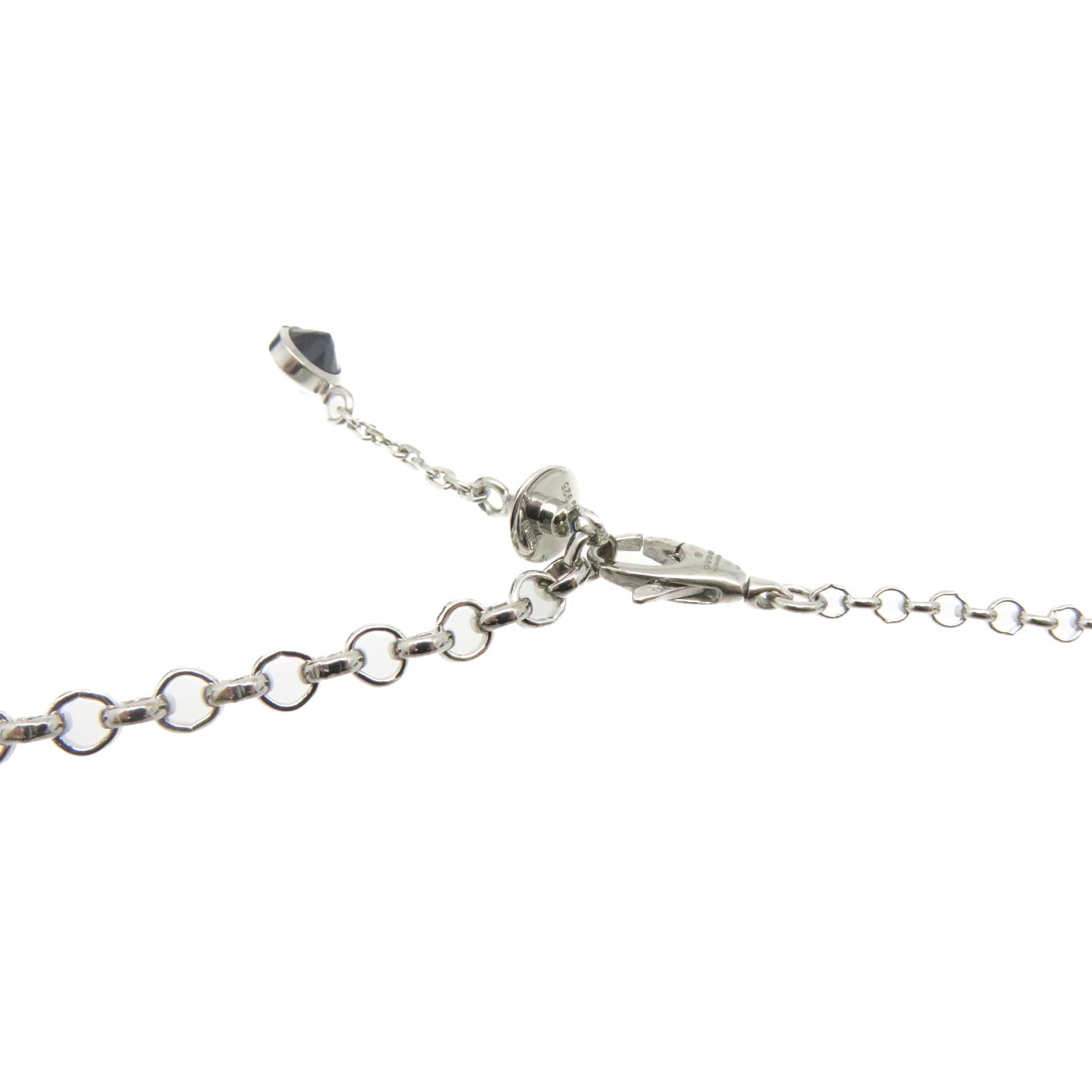GUCCI 925 Sterling Silver Bosco Orso Necklace Necklace