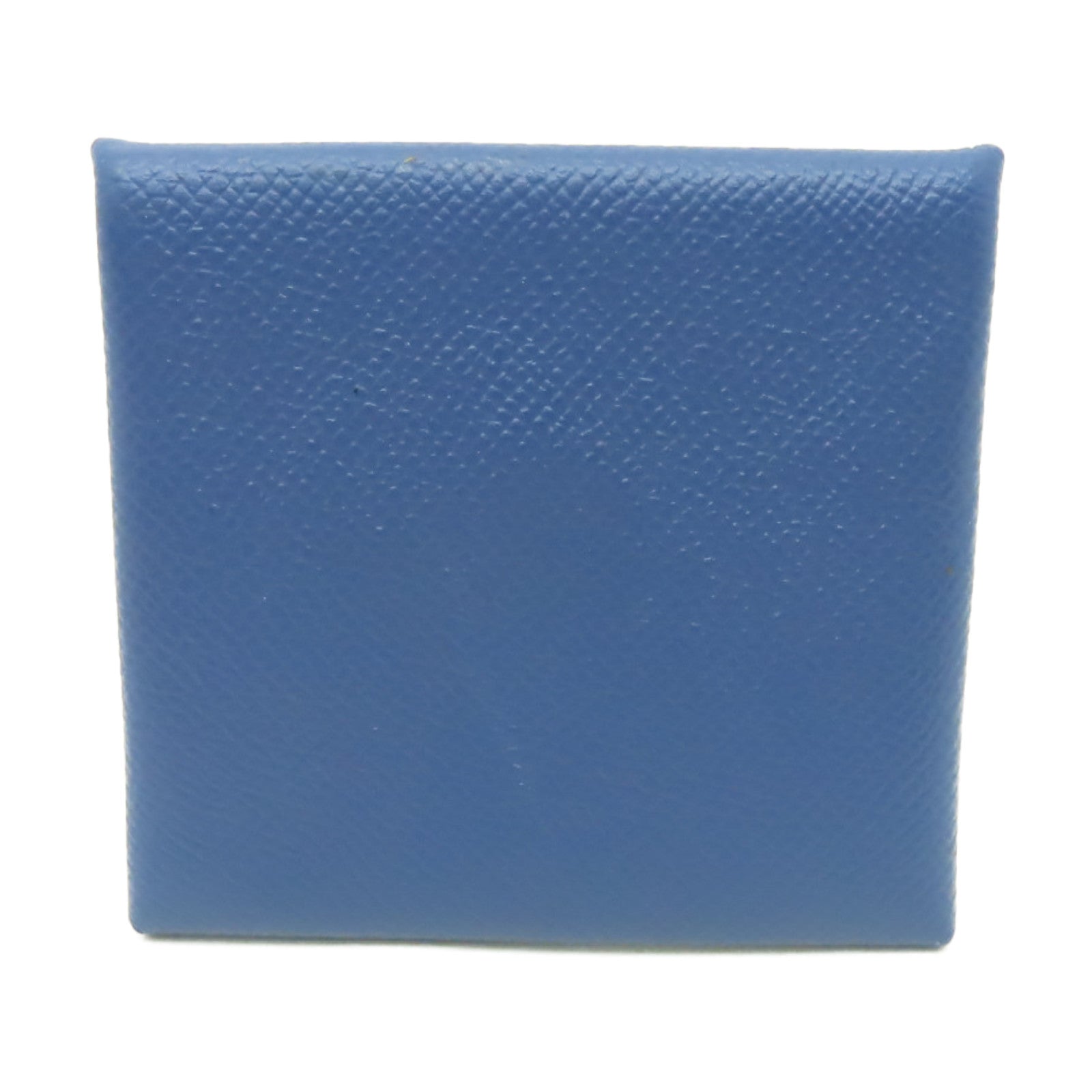 HERMES Epsom皮革Bastia Coins Case零錢包Bleu Agate深藍瑪瑙色