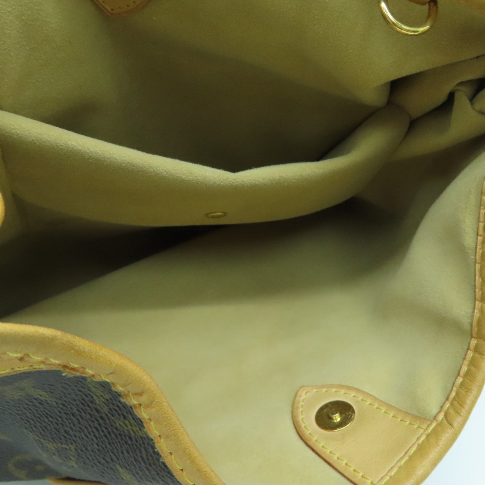 LOUIS VUITTON Monogram Galliera PM金扣手挽袋/肩背袋啡色