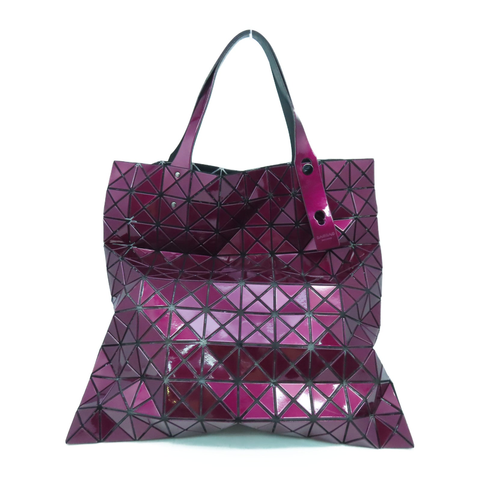 SELECTION PVC Issey Miyake Bao Bao Tote Bag手挽袋紫色