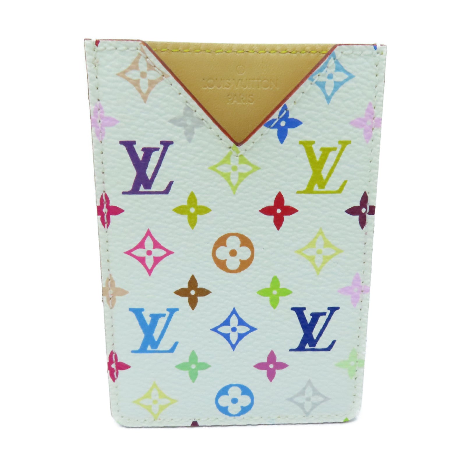 LOUIS VUITTON Monogram Multicolore ETUI MIROIR鏡子白色/彩色
