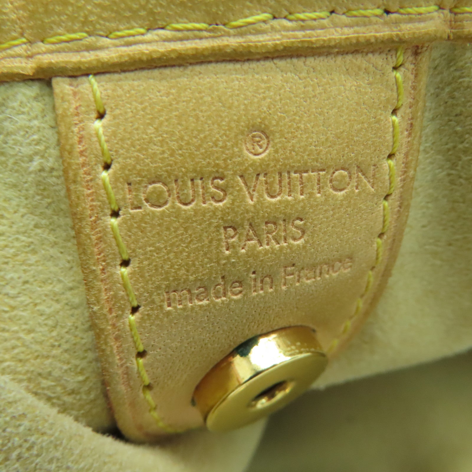 LOUIS VUITTON Monogram Galliera PM金扣手挽袋/肩背袋啡色