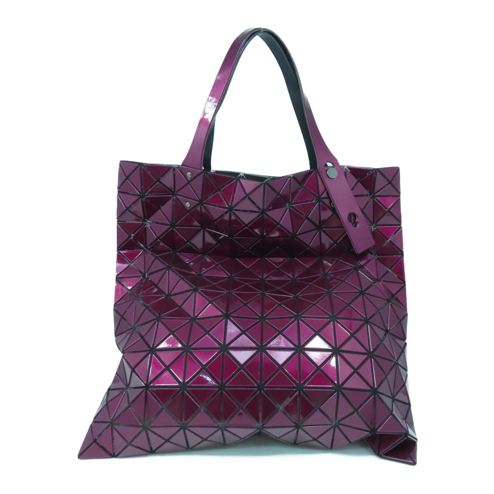 SELECTION PVC Issey Miyake Bao Bao Tote Bag手挽袋紫色