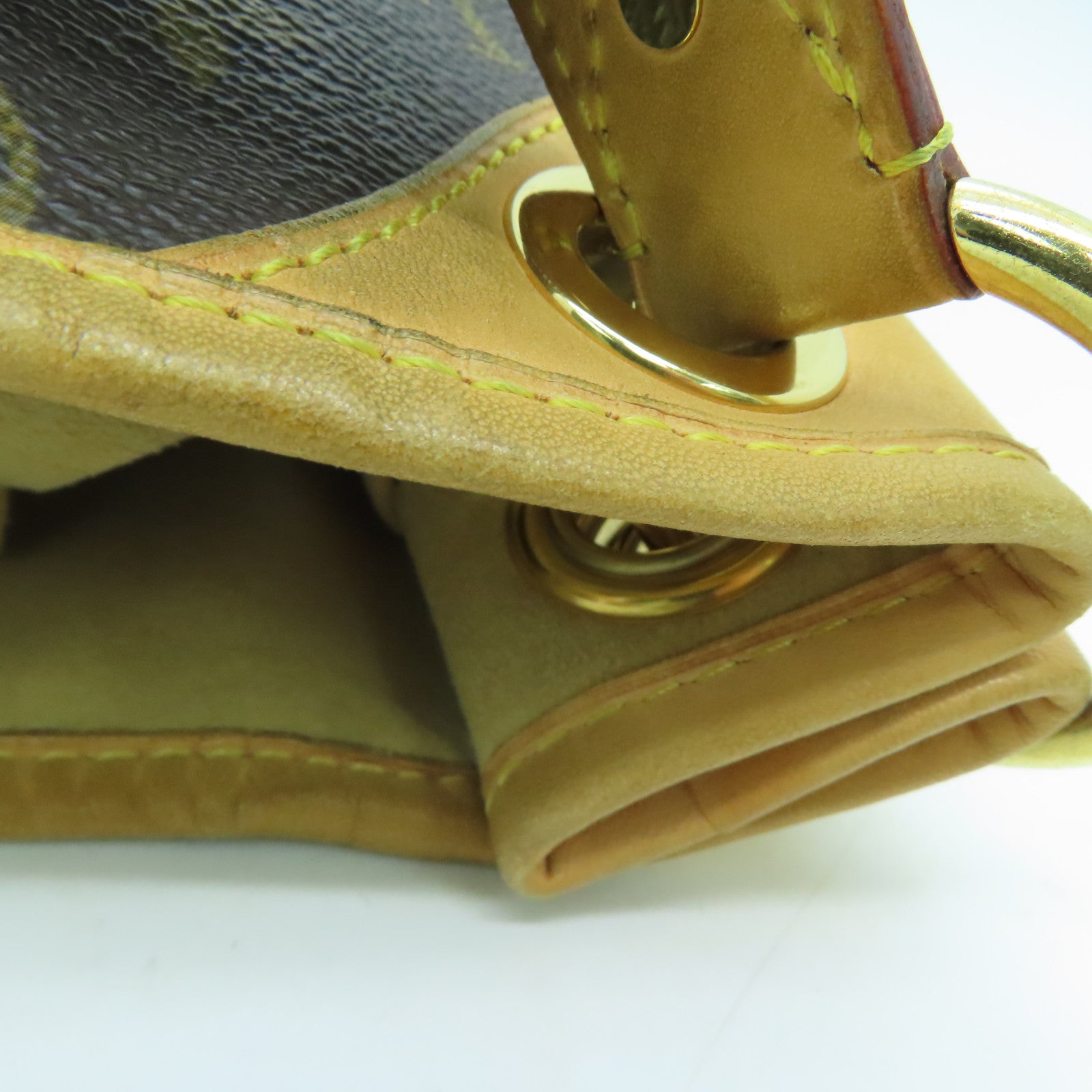 LOUIS VUITTON Monogram Galliera PM金扣手挽袋/肩背袋啡色