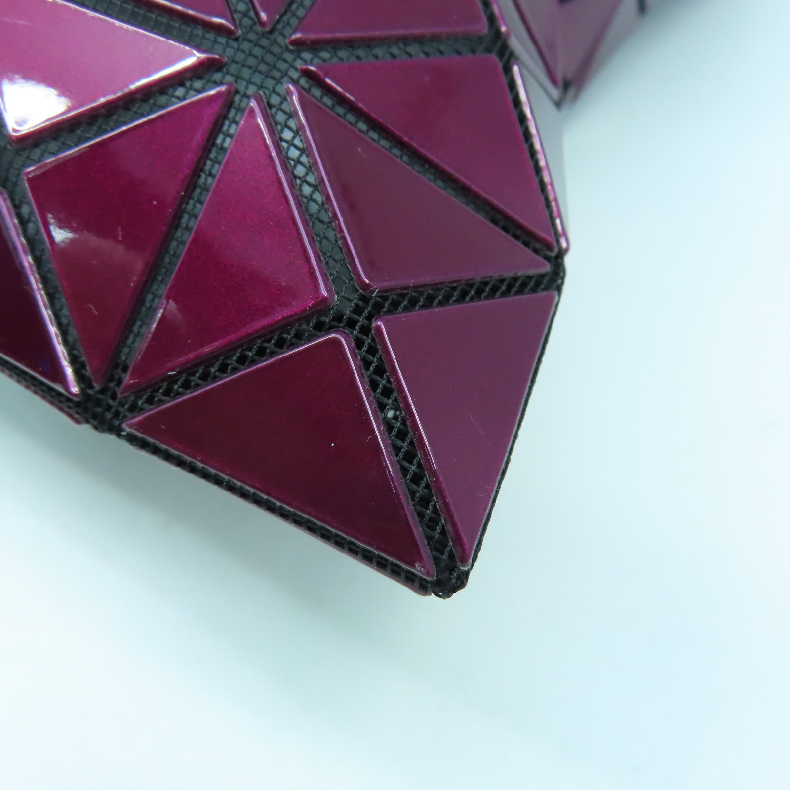 SELECTION PVC Issey Miyake Bao Bao Tote Bag手挽袋紫色
