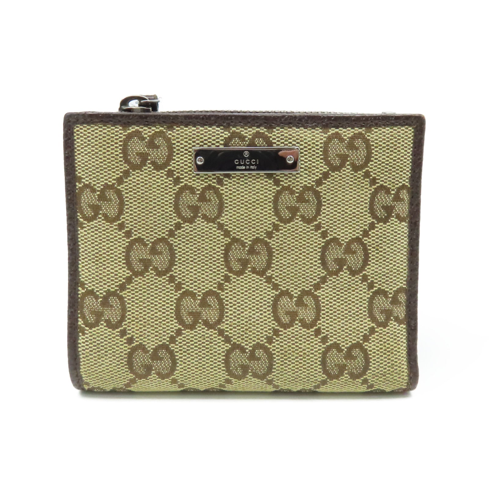 GUCCI GG帆布Short Wallet短錢包啡色