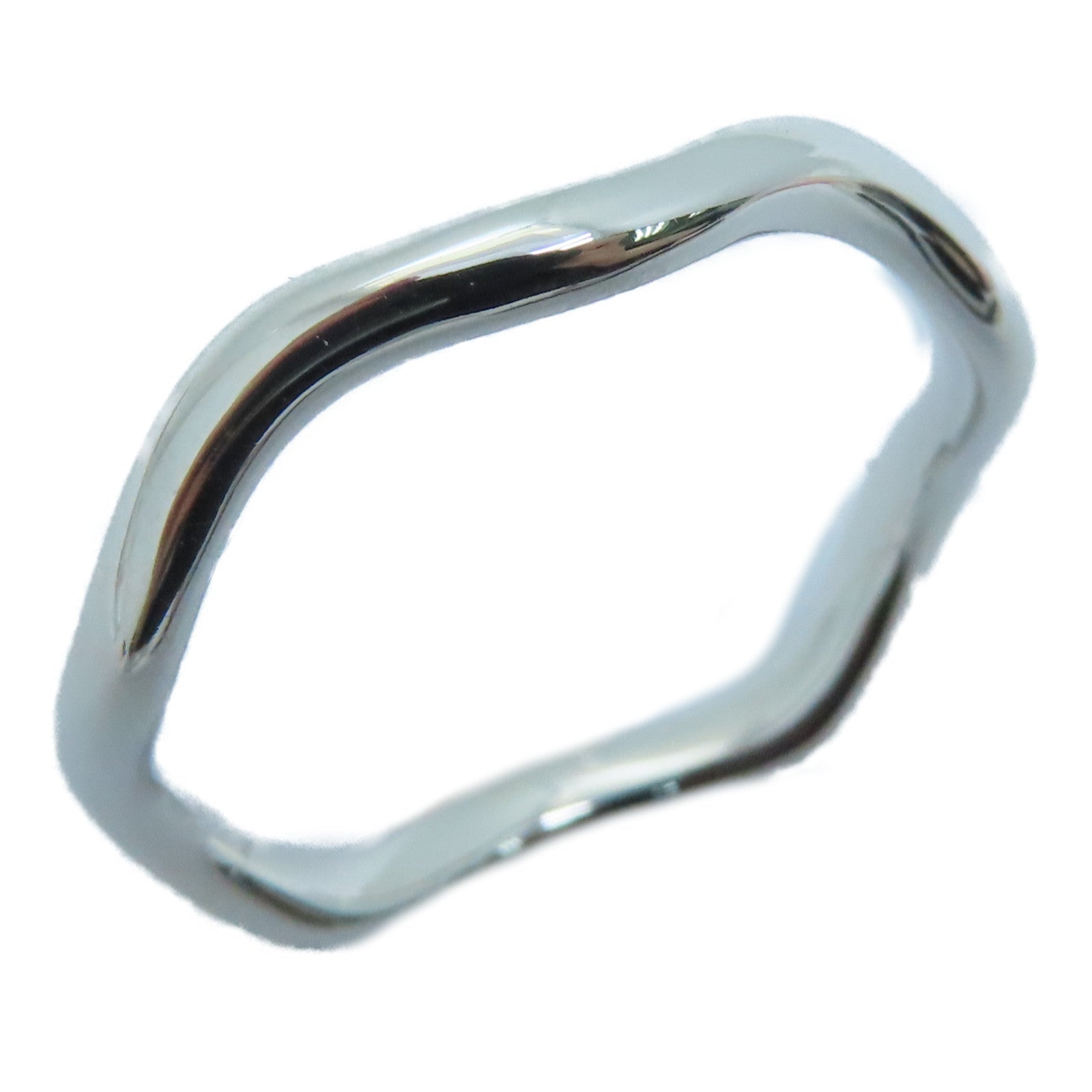 JEWELRY [Sharp Discount] 18K Platinum Ring US#7
