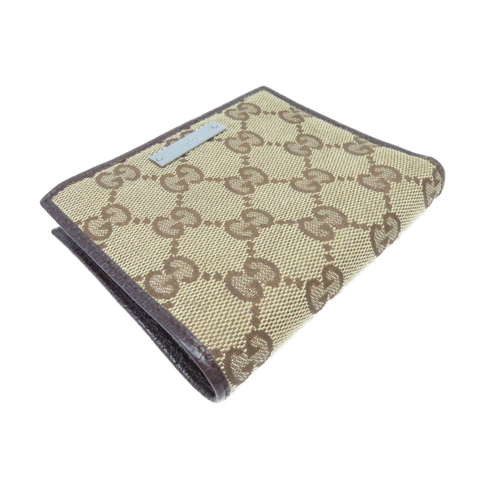 GUCCI GG帆布Short Wallet短錢包啡色