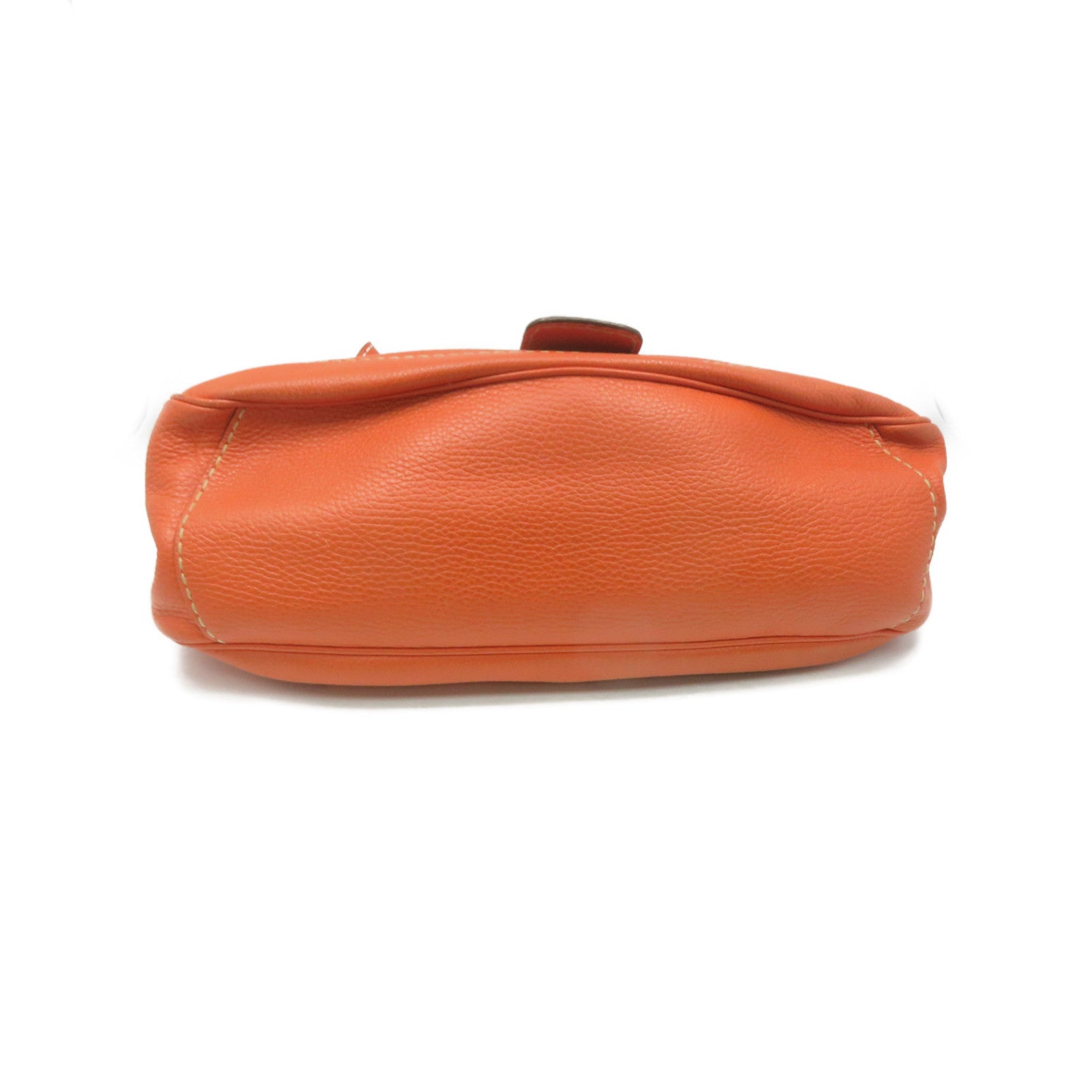 TOD’S 【激減優惠】牛皮皮革Shoulder Bag肩背袋橙色