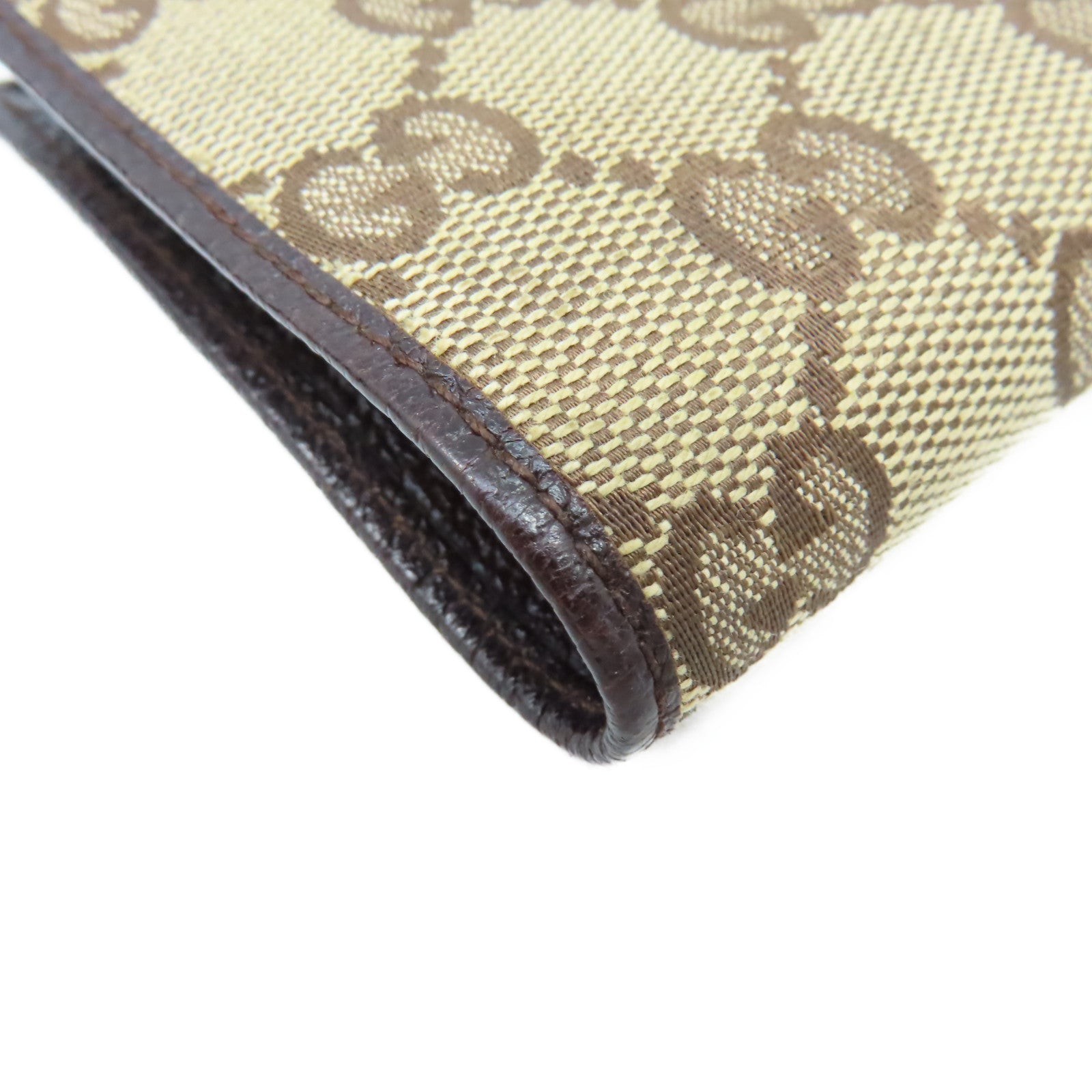 GUCCI GG帆布Short Wallet短錢包啡色