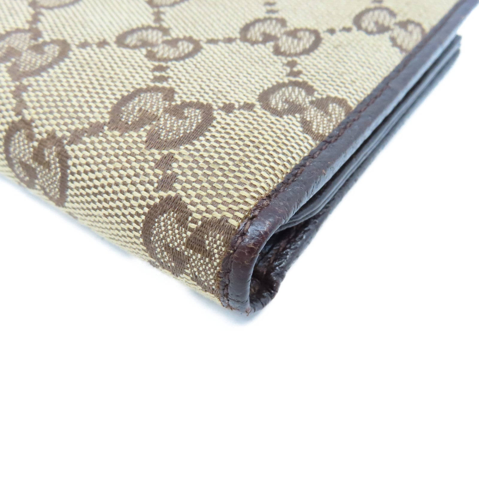 GUCCI GG帆布Short Wallet短錢包啡色
