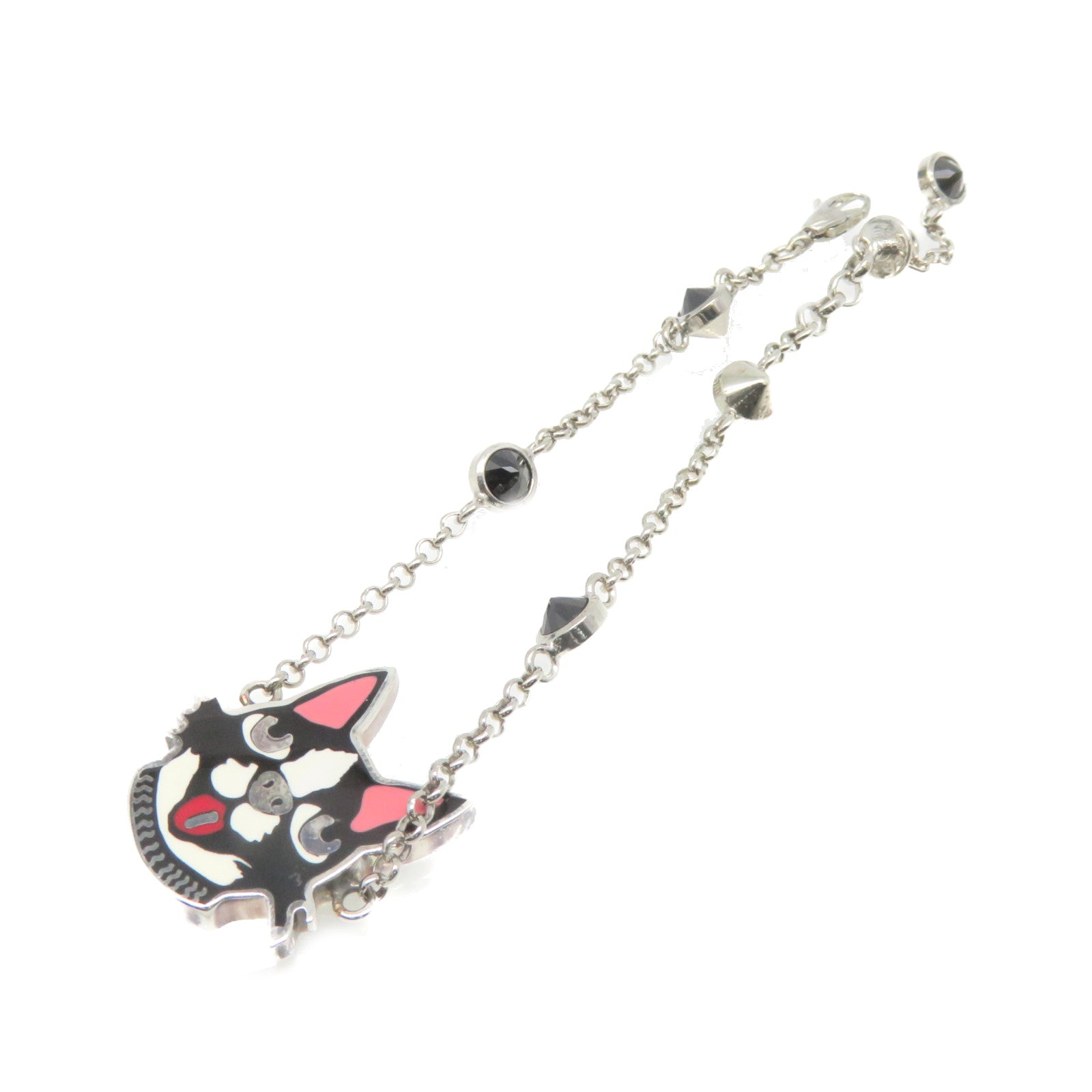 GUCCI 925 Sterling Silver Bosco Orso Bracelet Bracelet