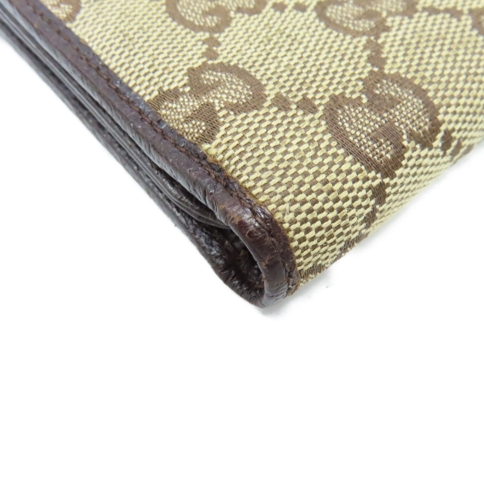 GUCCI GG帆布Short Wallet短錢包啡色