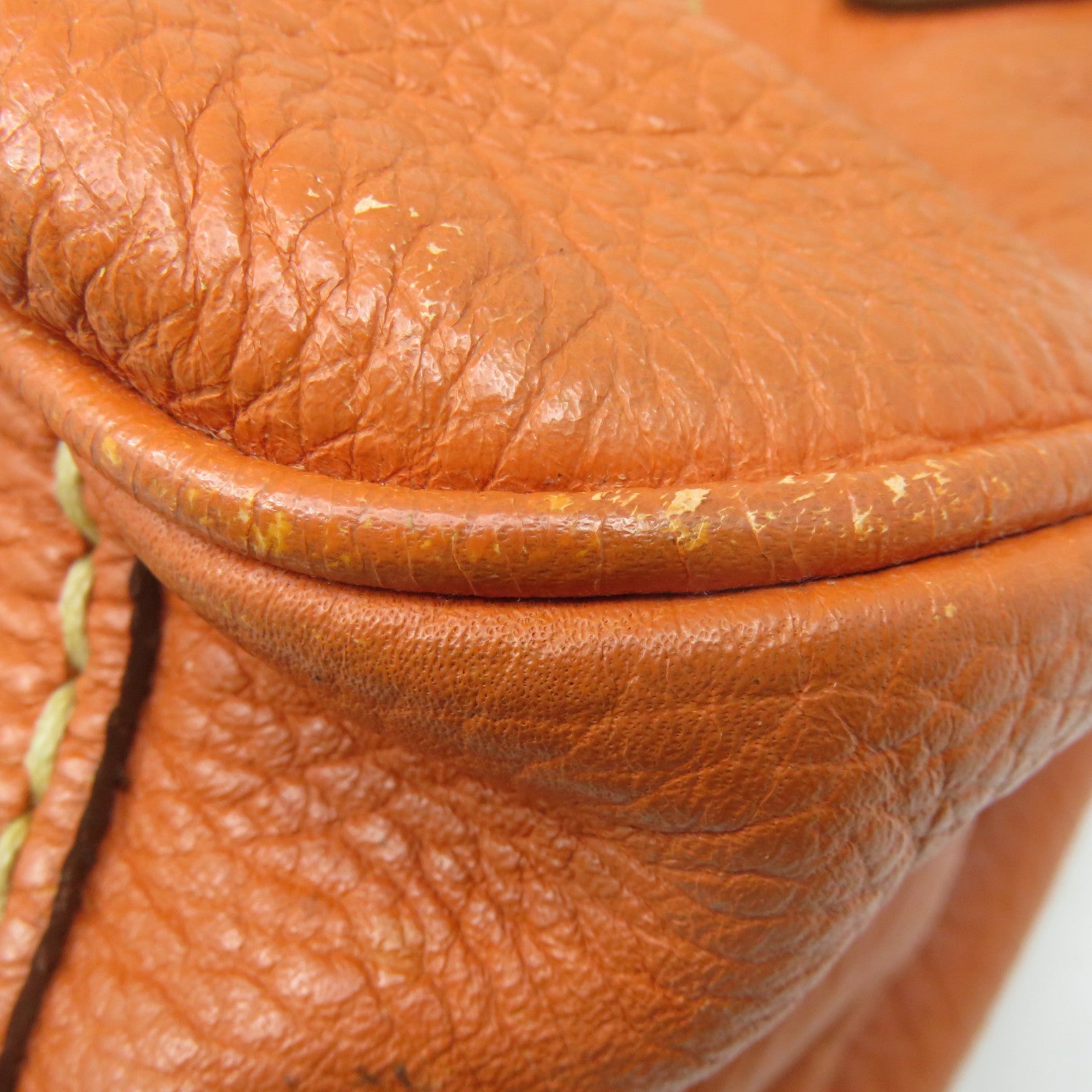 TOD’S 【激減優惠】牛皮皮革Shoulder Bag肩背袋橙色