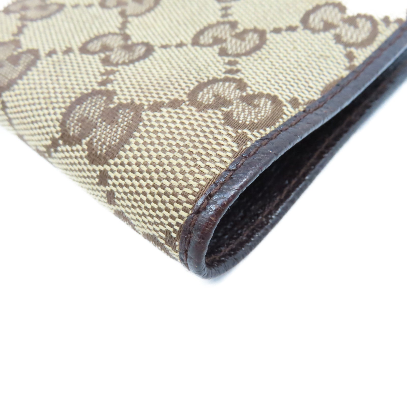 GUCCI GG帆布Short Wallet短錢包啡色