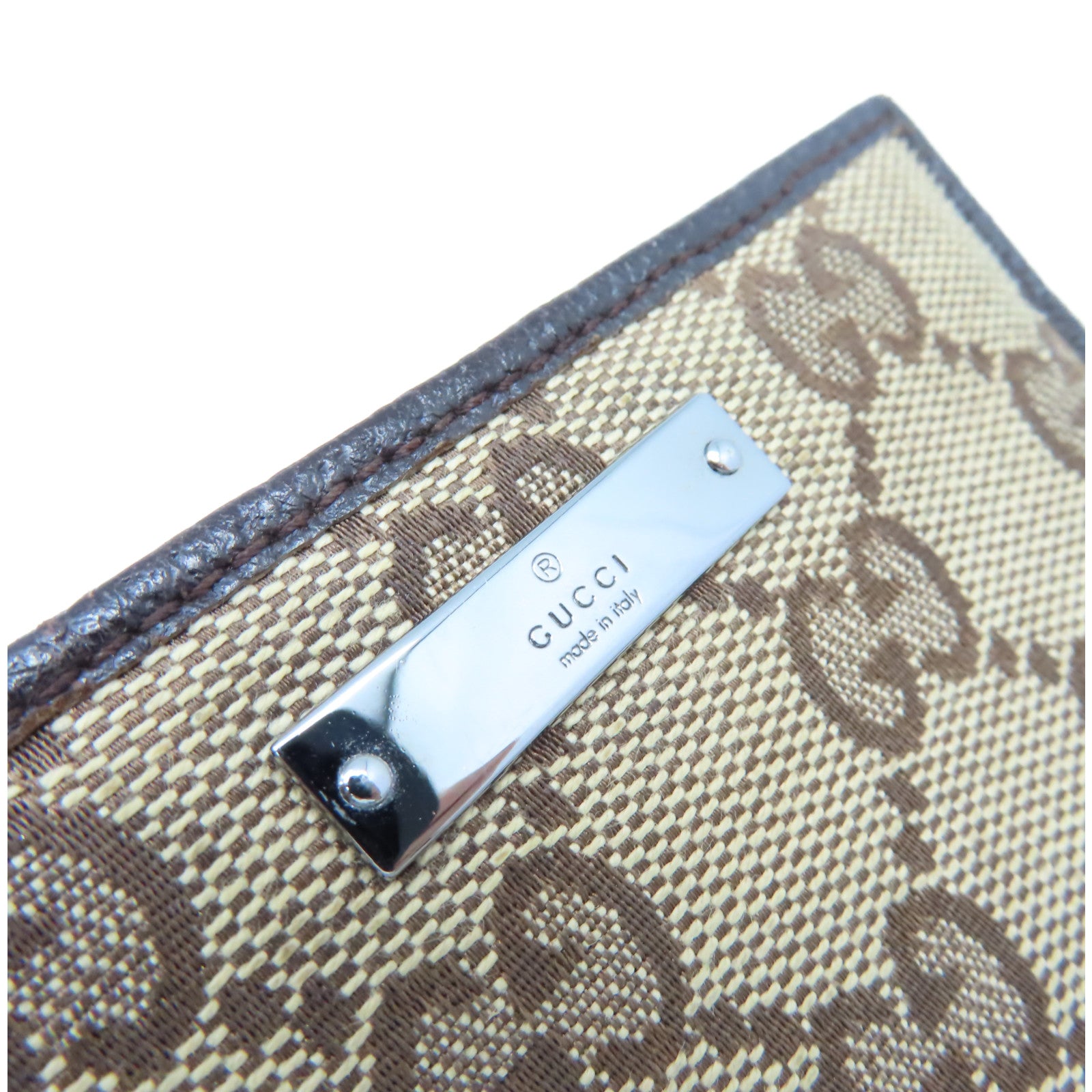 GUCCI GG帆布Short Wallet短錢包啡色
