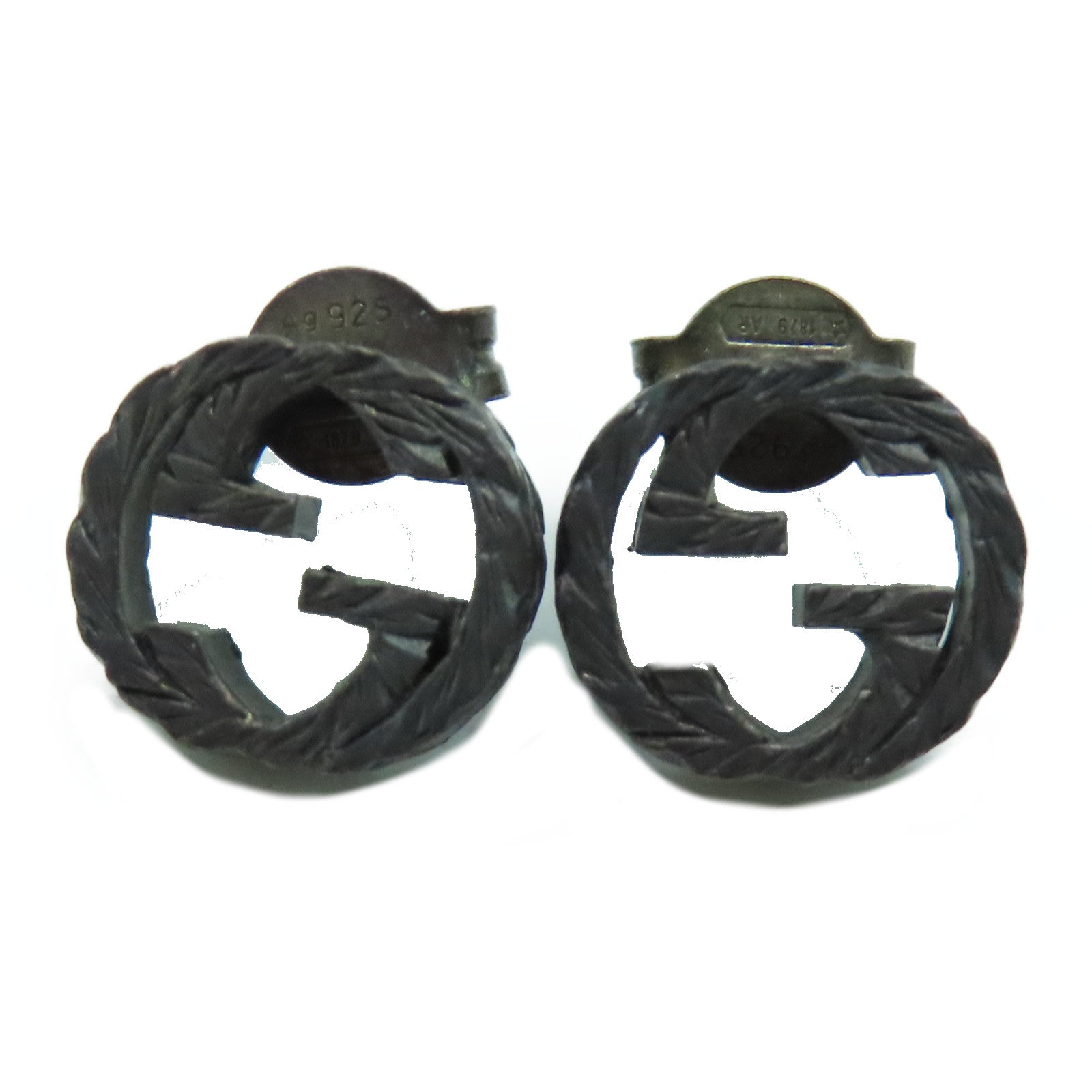 GUCCI 925純銀Silver Earrings耳環銀色