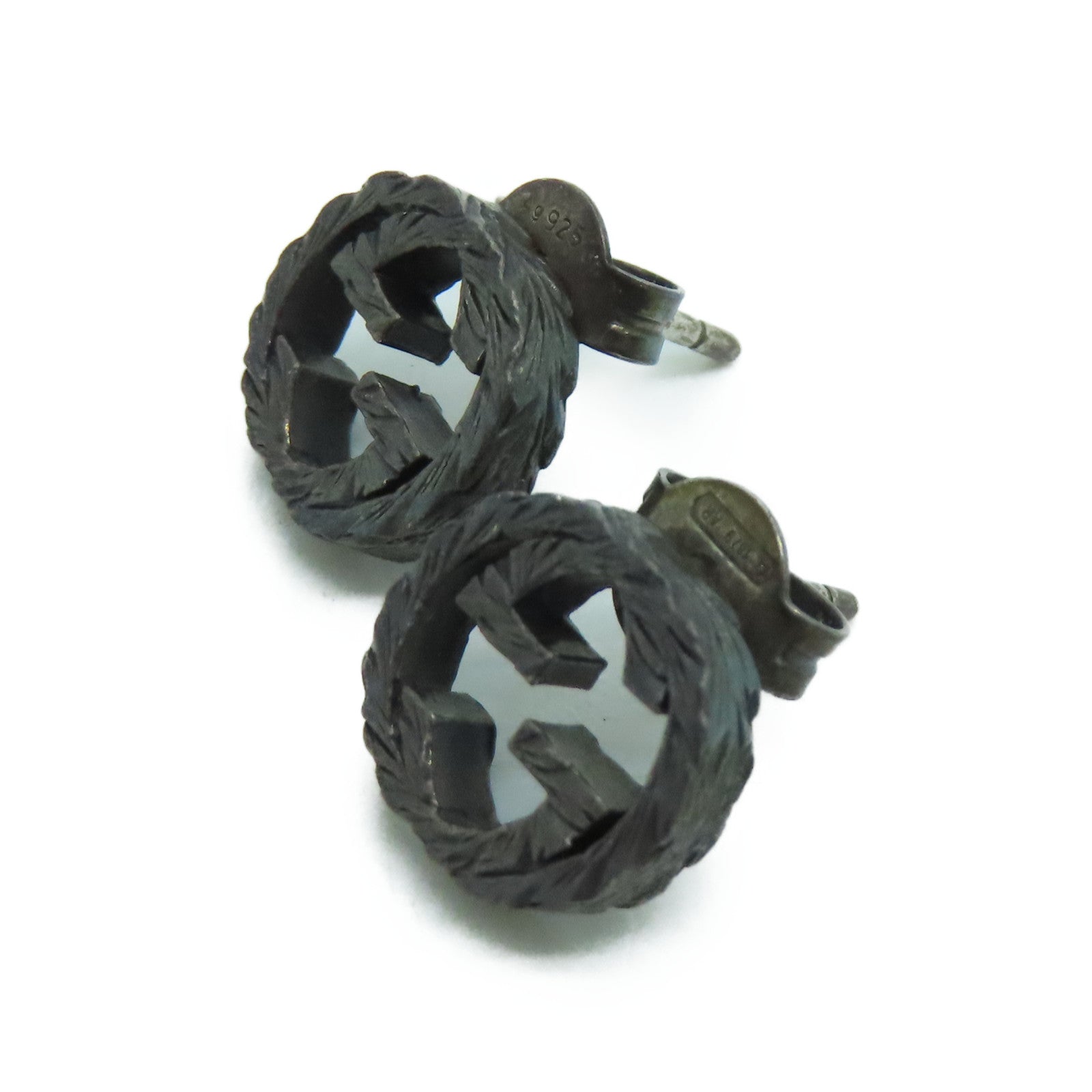 GUCCI 925純銀Silver Earrings耳環銀色