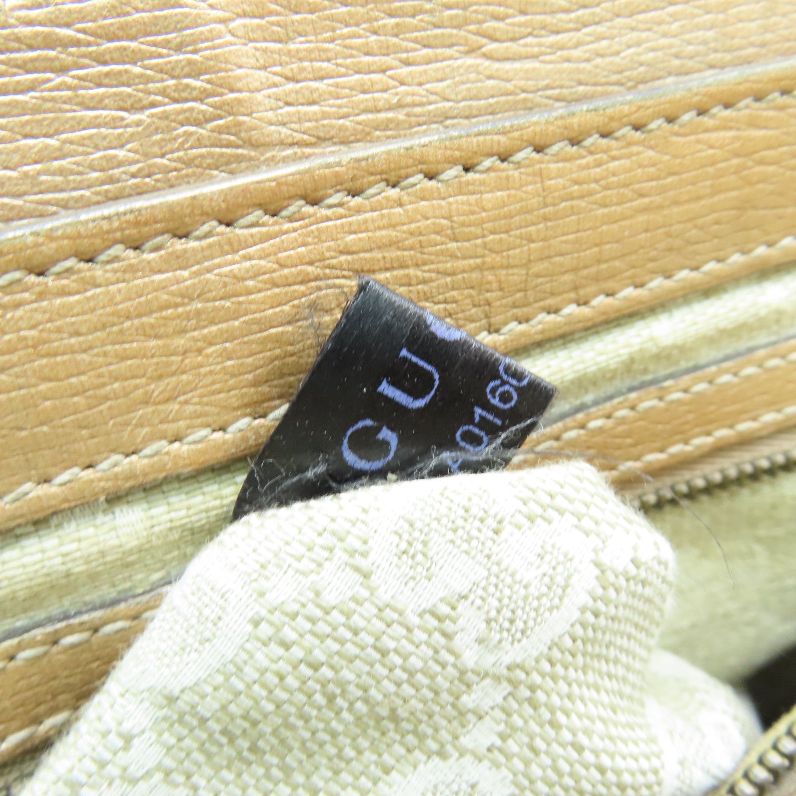 GUCCI 【激減優惠】牛皮皮革Horsebit Handbag金扣手挽肩背兩用袋金色