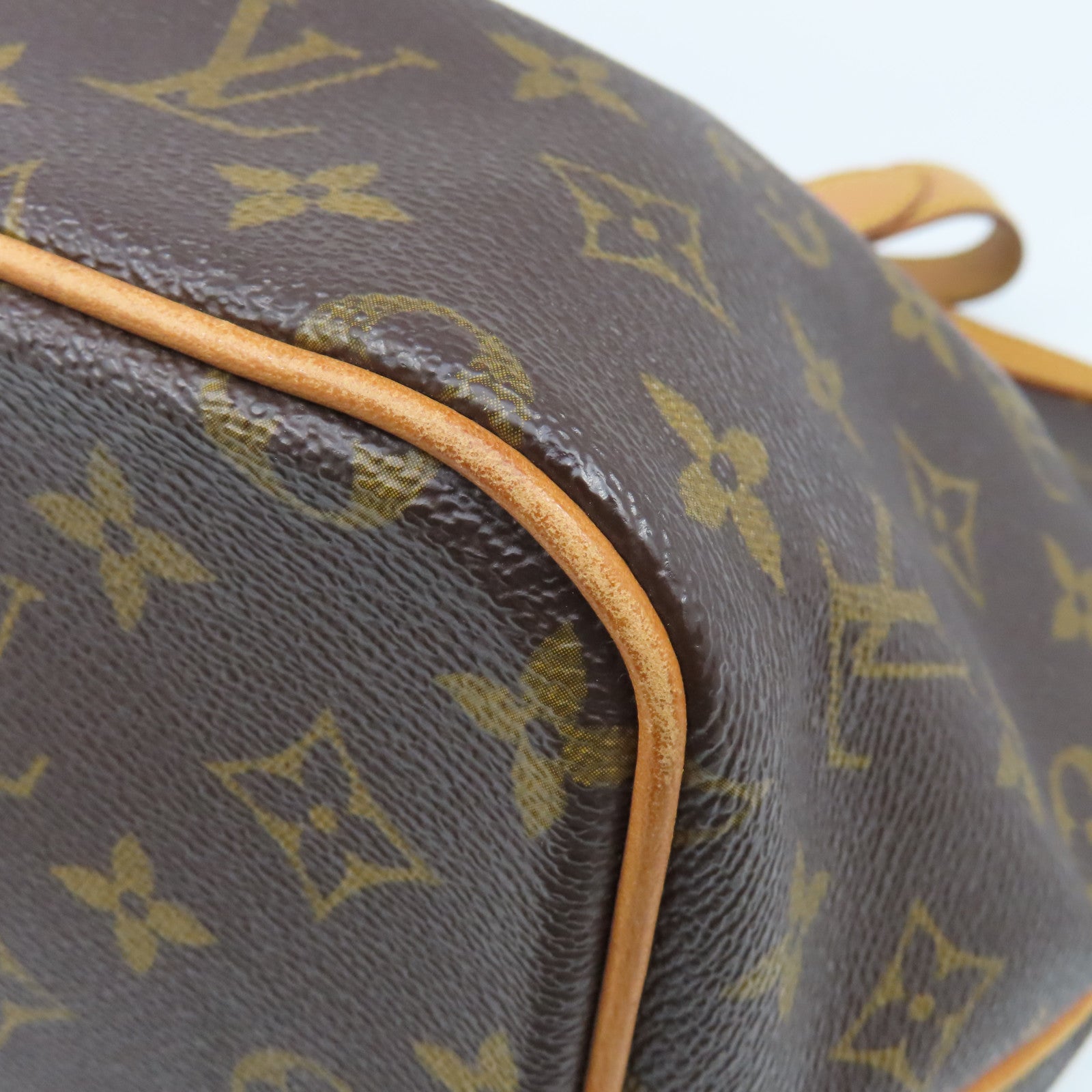 LOUIS VUITTON Monogram Palermo PM金扣手挽肩背兩用袋啡色