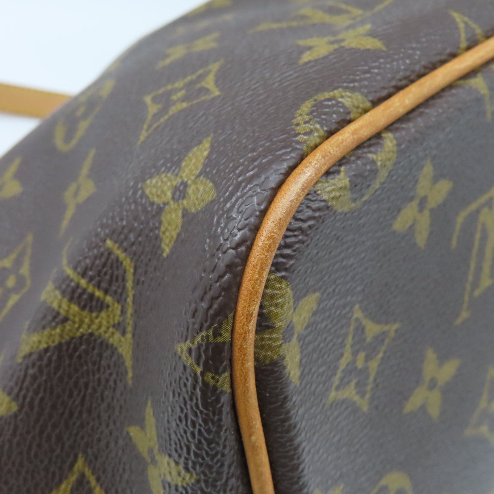 LOUIS VUITTON Monogram Palermo PM金扣手挽肩背兩用袋啡色