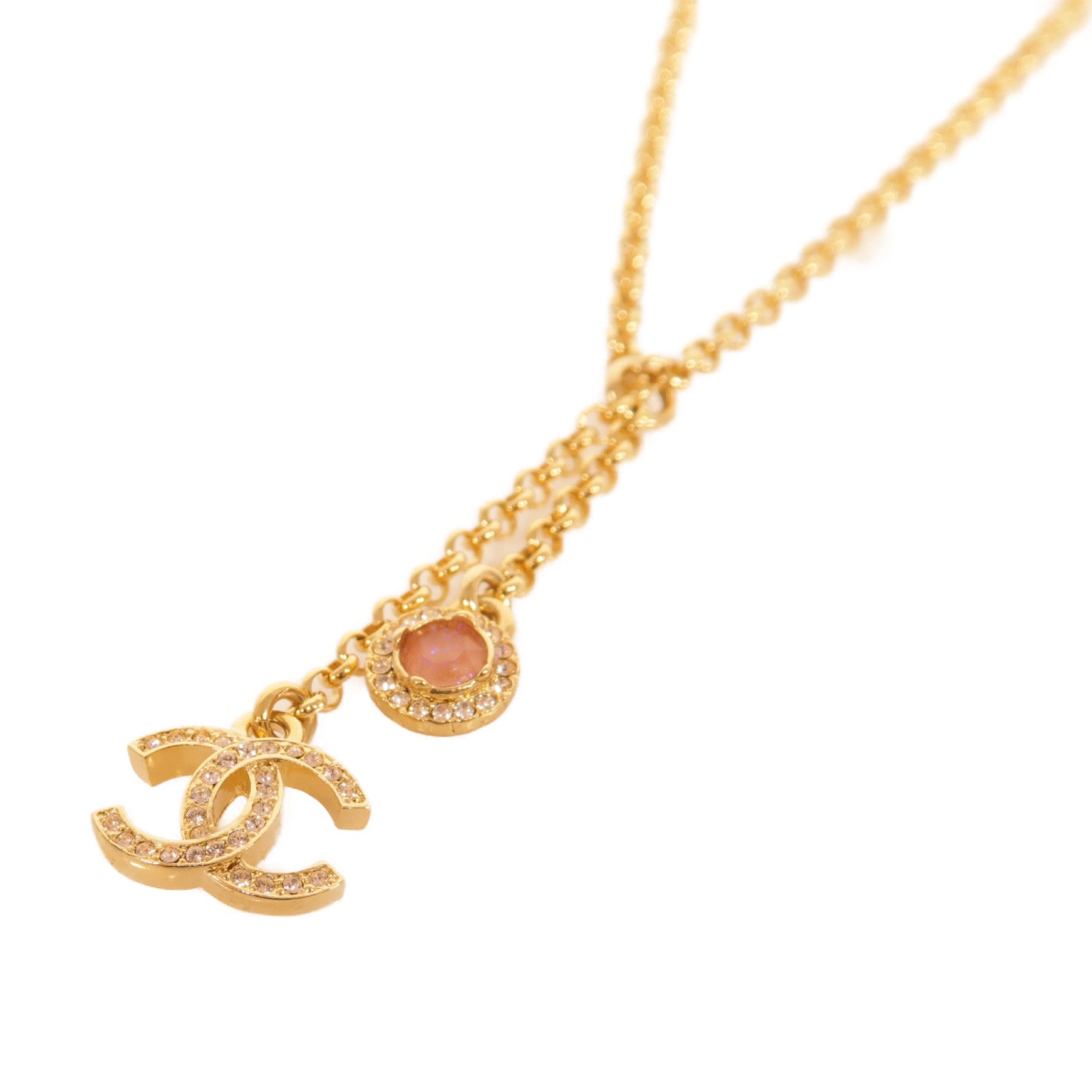 CHANEL 金屬Necklace項鍊金色