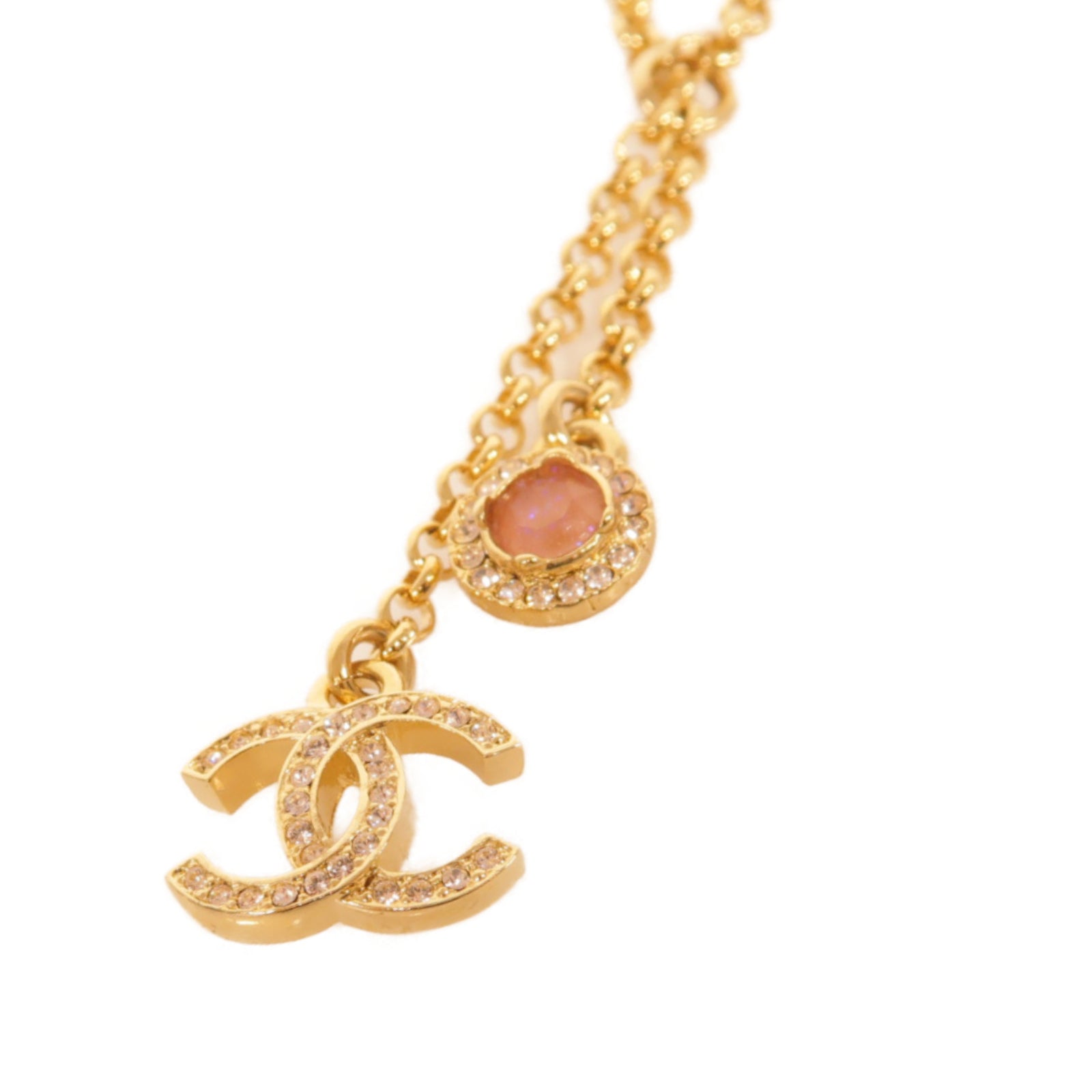 CHANEL 金屬Necklace項鍊金色