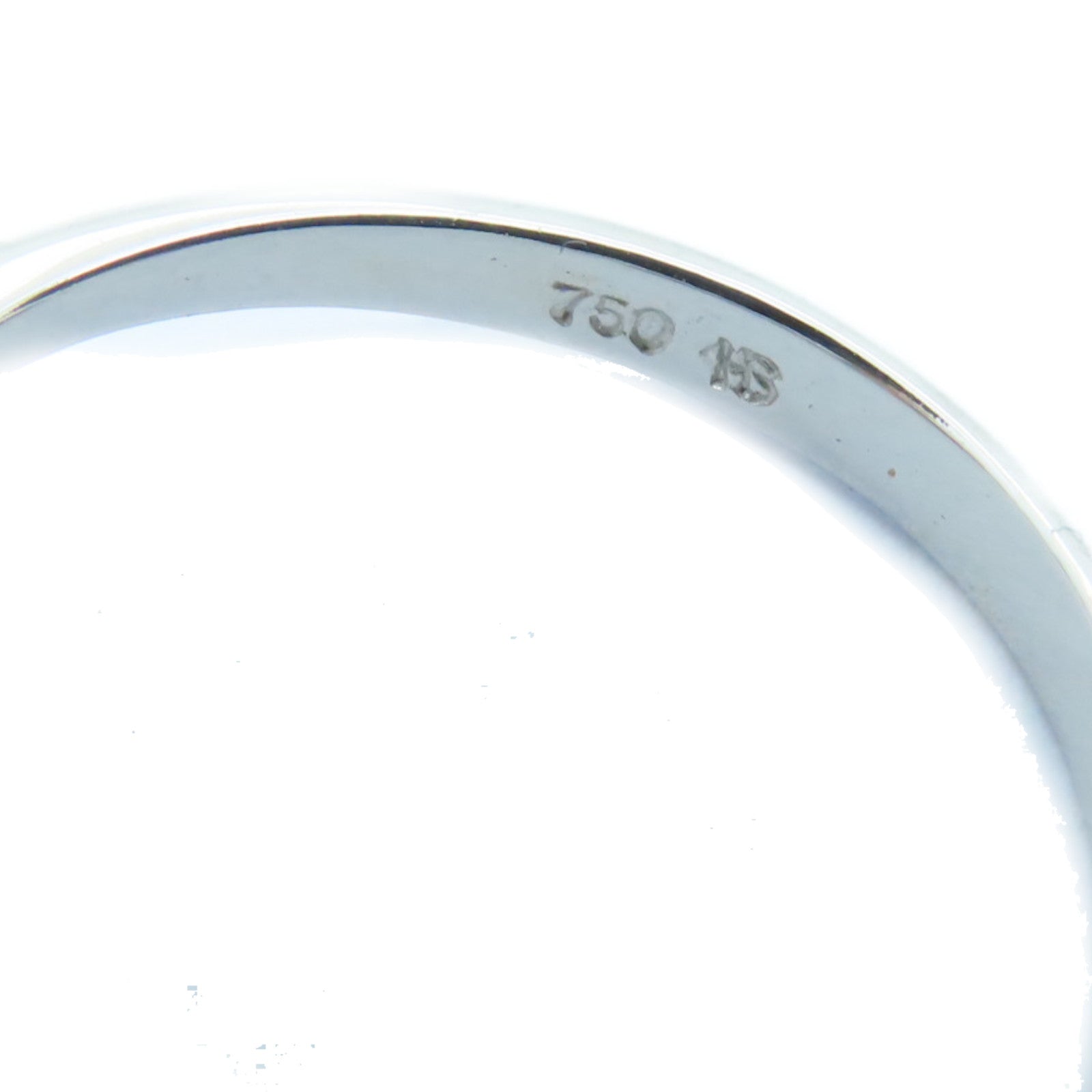 JEWELRY 【激減優惠】18K白金Pearl Ring珍珠戒指US#5.5