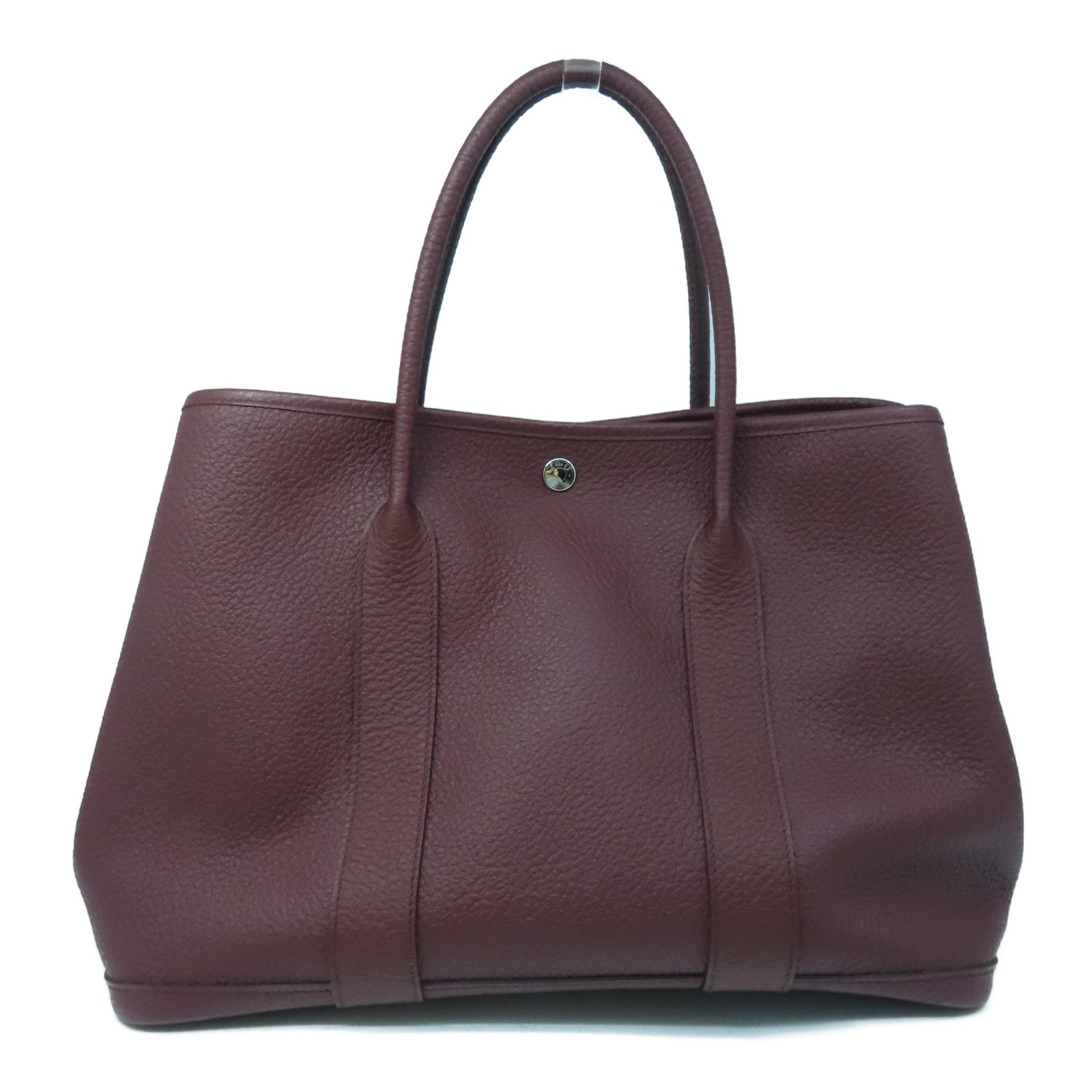 HERMES 【激減優惠】Negonda Garden Party PM Tote Bag銀扣手挽袋伯爾多