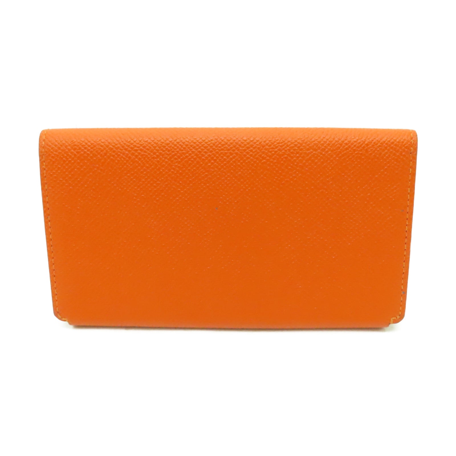HERMES 【激減優惠】Epsom皮革Card Case卡片套/手拿包Orange/橙色
