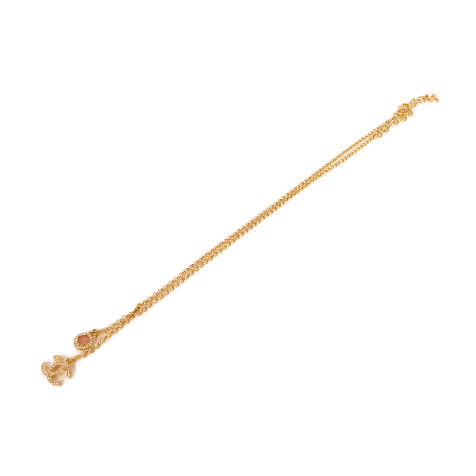 CHANEL 金屬Necklace項鍊金色
