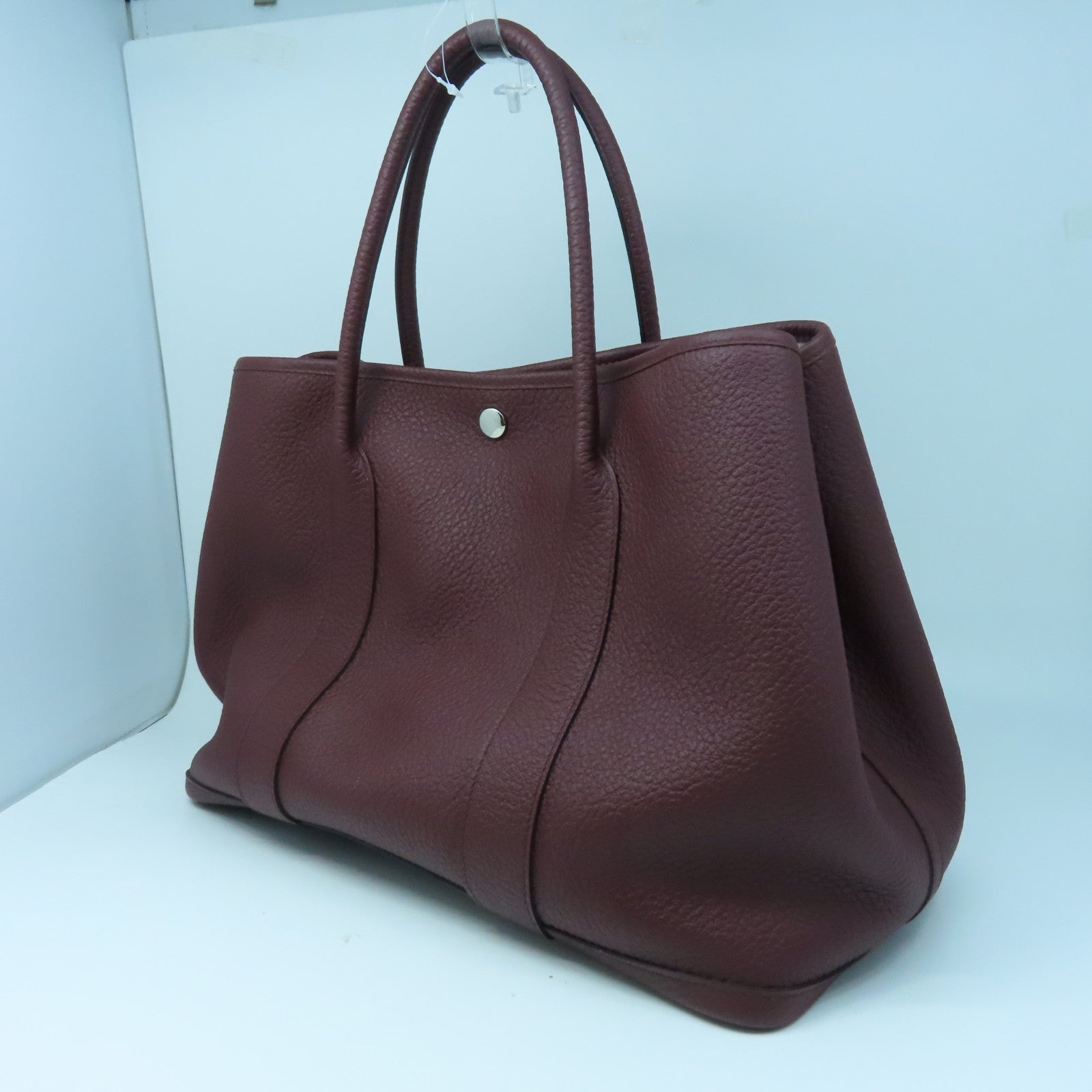 HERMES 【激減優惠】Negonda Garden Party PM Tote Bag銀扣手挽袋伯爾多