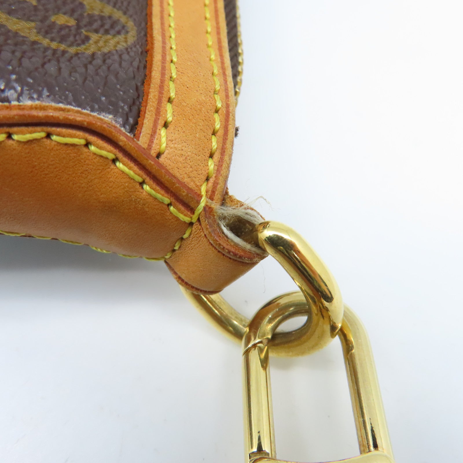 LOUIS VUITTON Monogram Palermo PM金扣手挽肩背兩用袋啡色