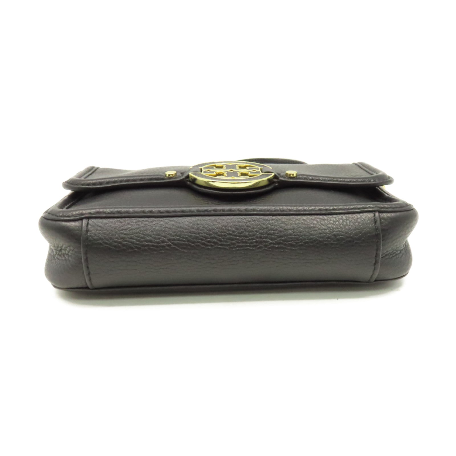 Tory Burch 牛皮皮革Chain Shoulder Bag鏈帶肩背袋黑色