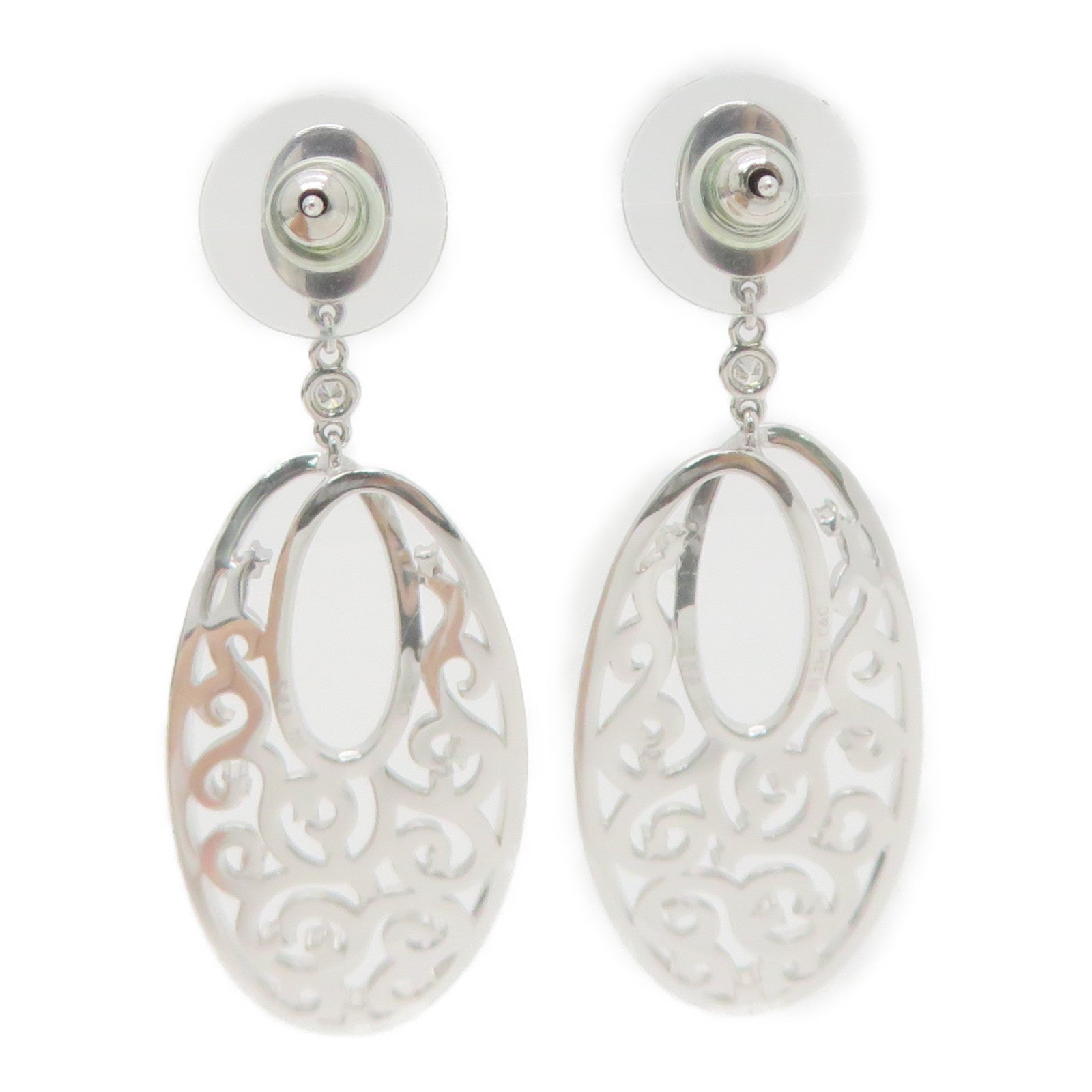 JEWELRY 【激减优惠】18K白金Diamond Earrings 1.23ct钻石耳环
