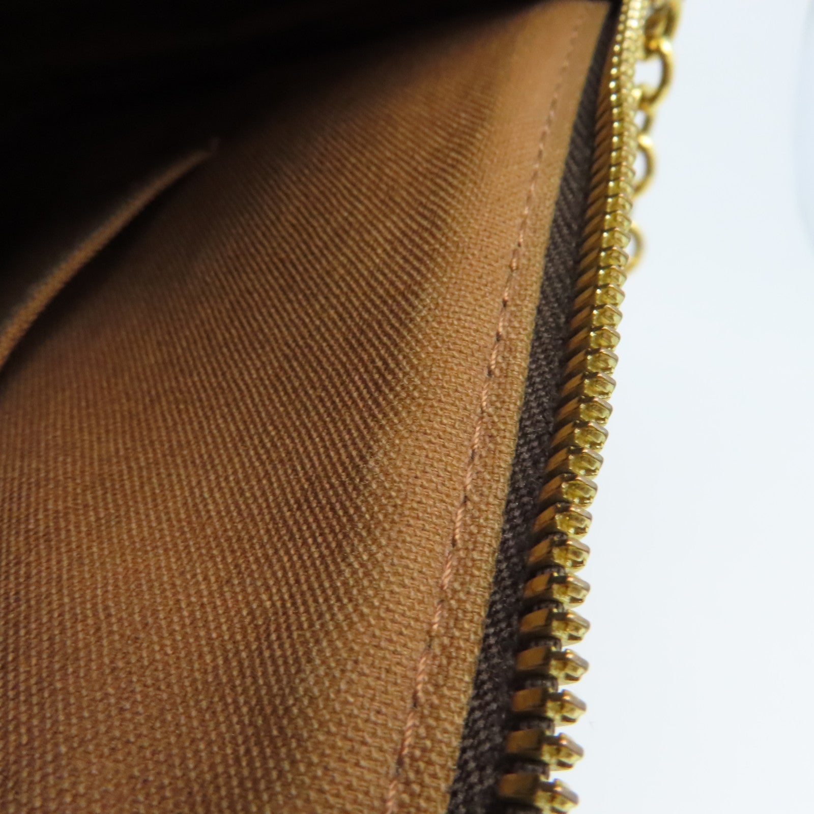 LOUIS VUITTON Monogram Palermo PM金扣手挽肩背兩用袋啡色