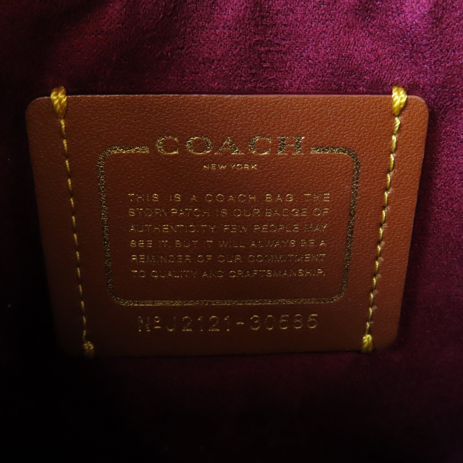 COACH 牛皮皮革/塗層帆布Chain Shoulder金扣鏈帶肩背袋白色/啡色