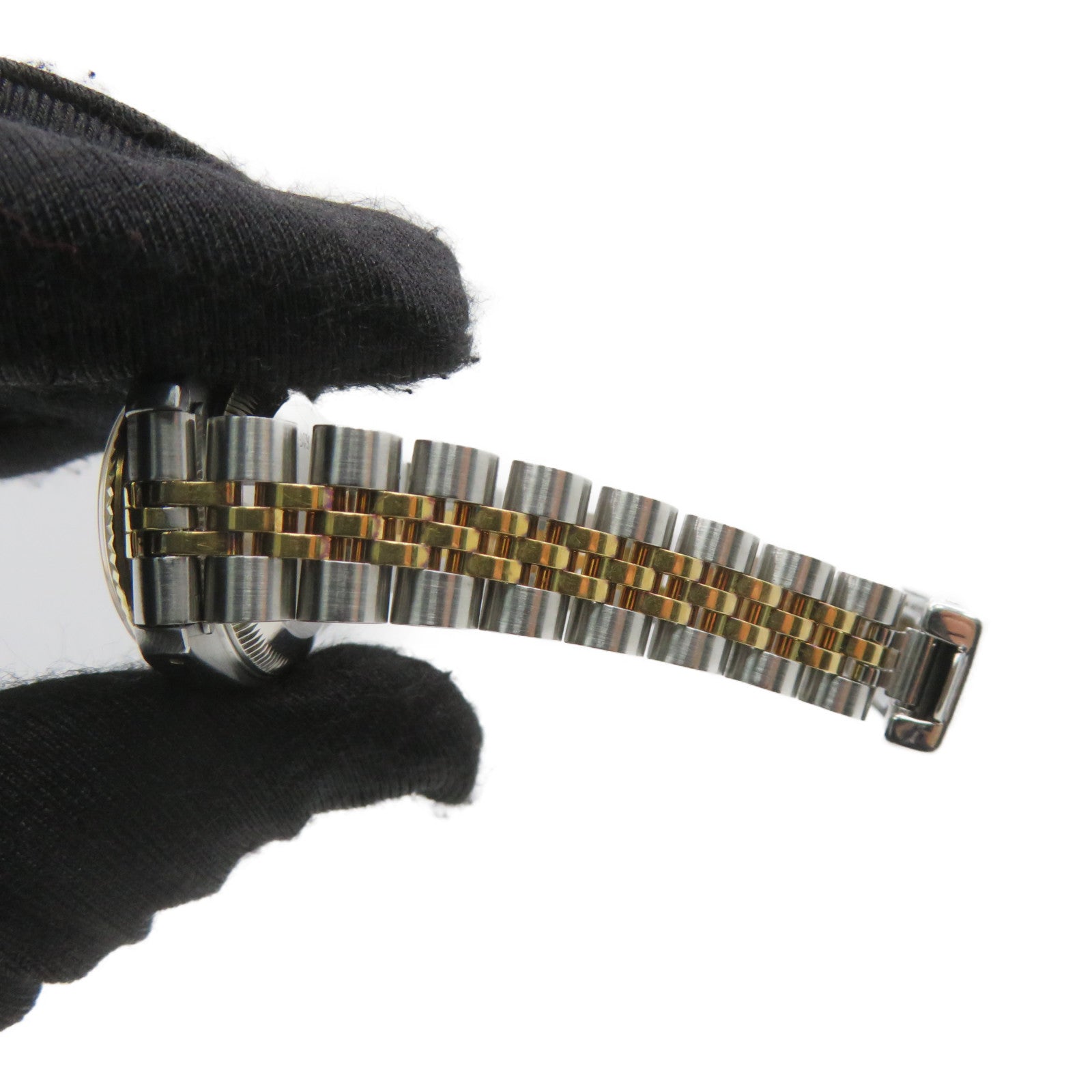 ROLEX [Sharp Discount] Datejust 18K Gold/Stainless Steel Watch Automatic Movement Gold