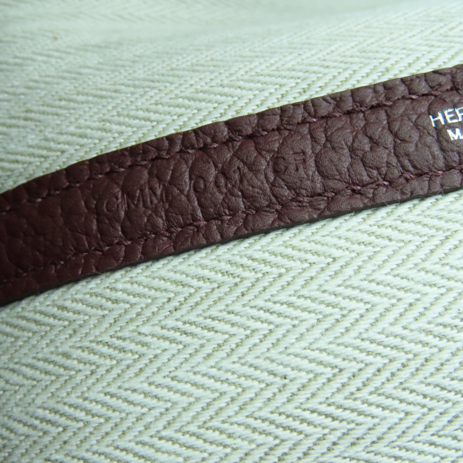 HERMES 【激減優惠】Negonda Garden Party PM Tote Bag銀扣手挽袋伯爾多