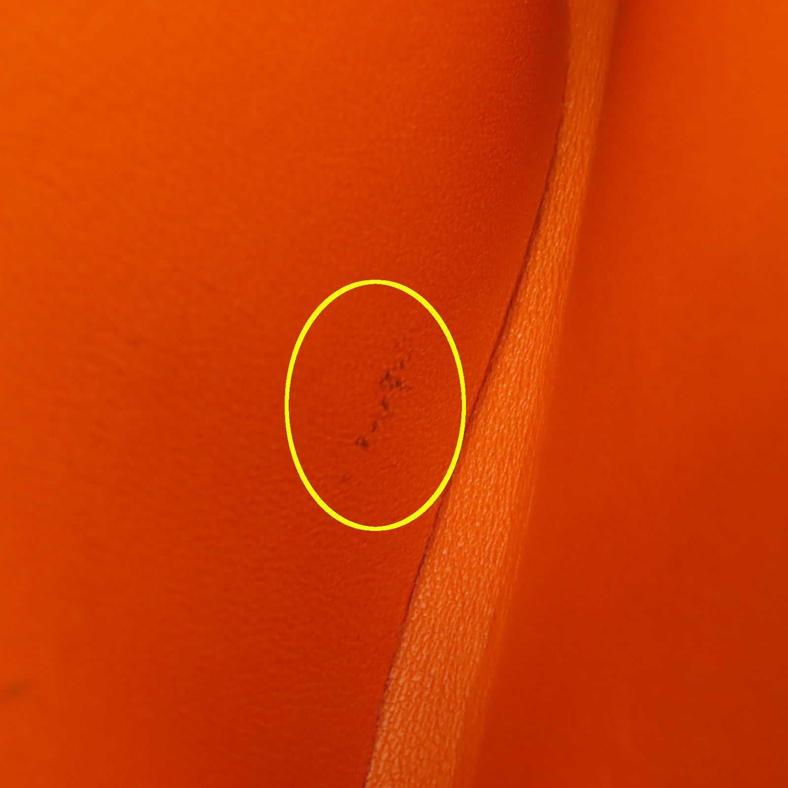HERMES 【激減優惠】Epsom皮革Card Case卡片套/手拿包Orange/橙色